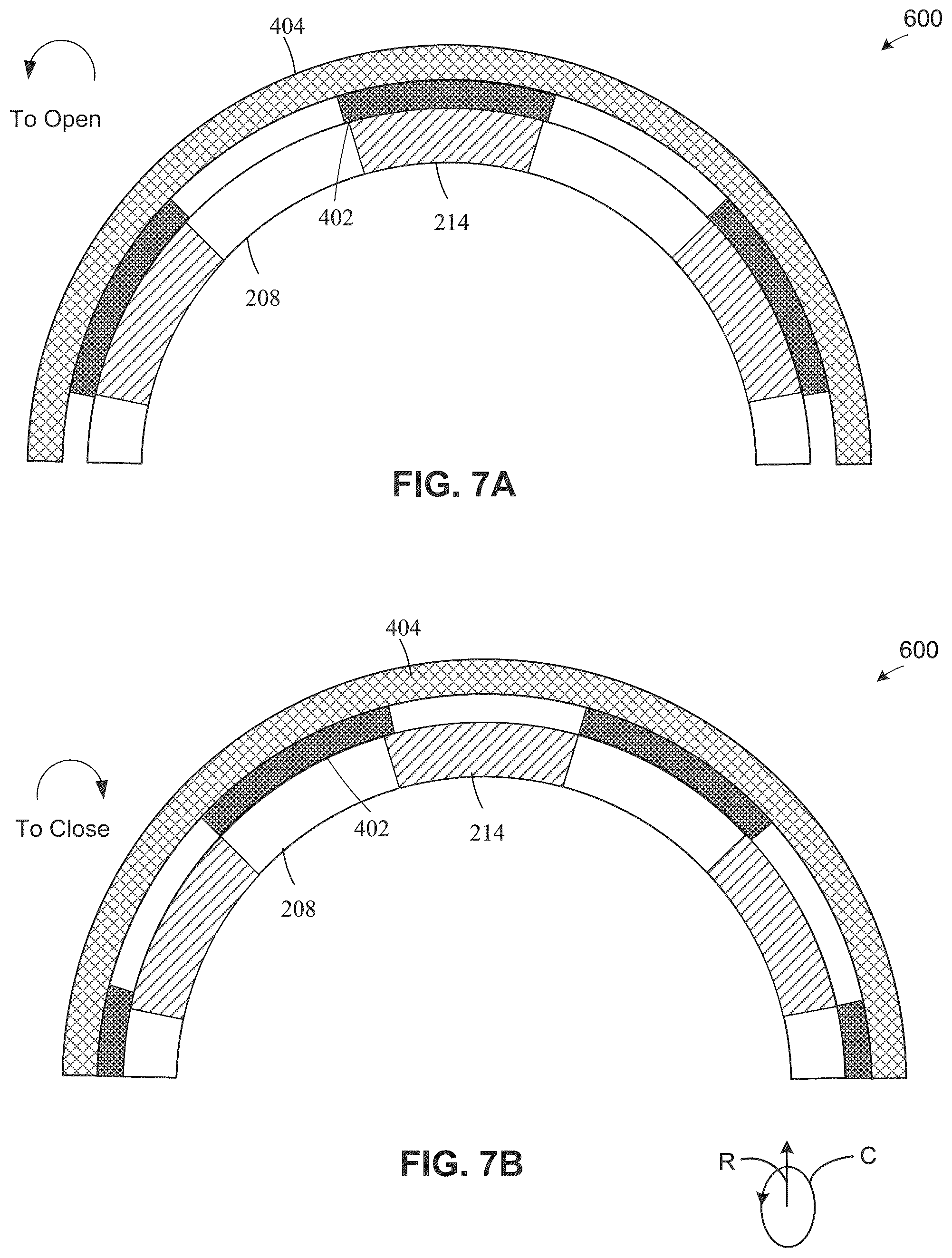 Patent US12366202 Figure 7 – Bleed valve assemblies