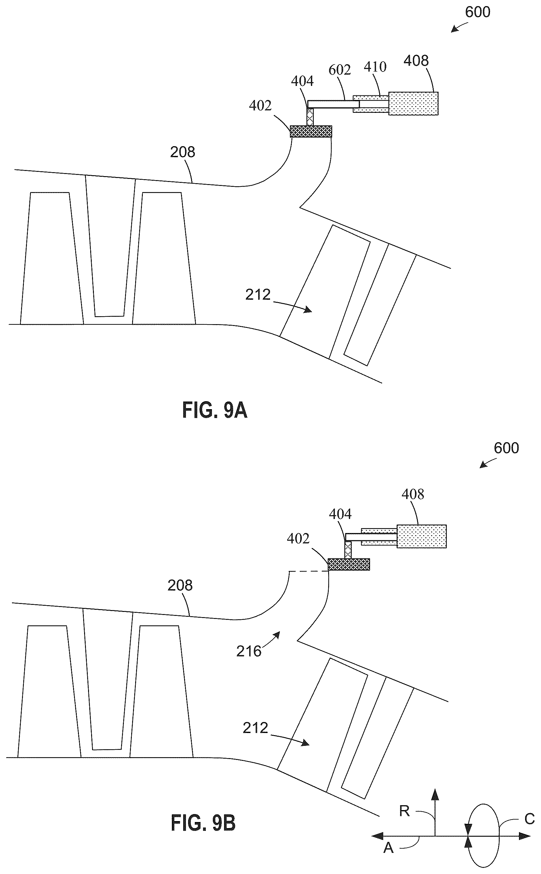 Patent US12366202 Figure 9 – Bleed valve assemblies