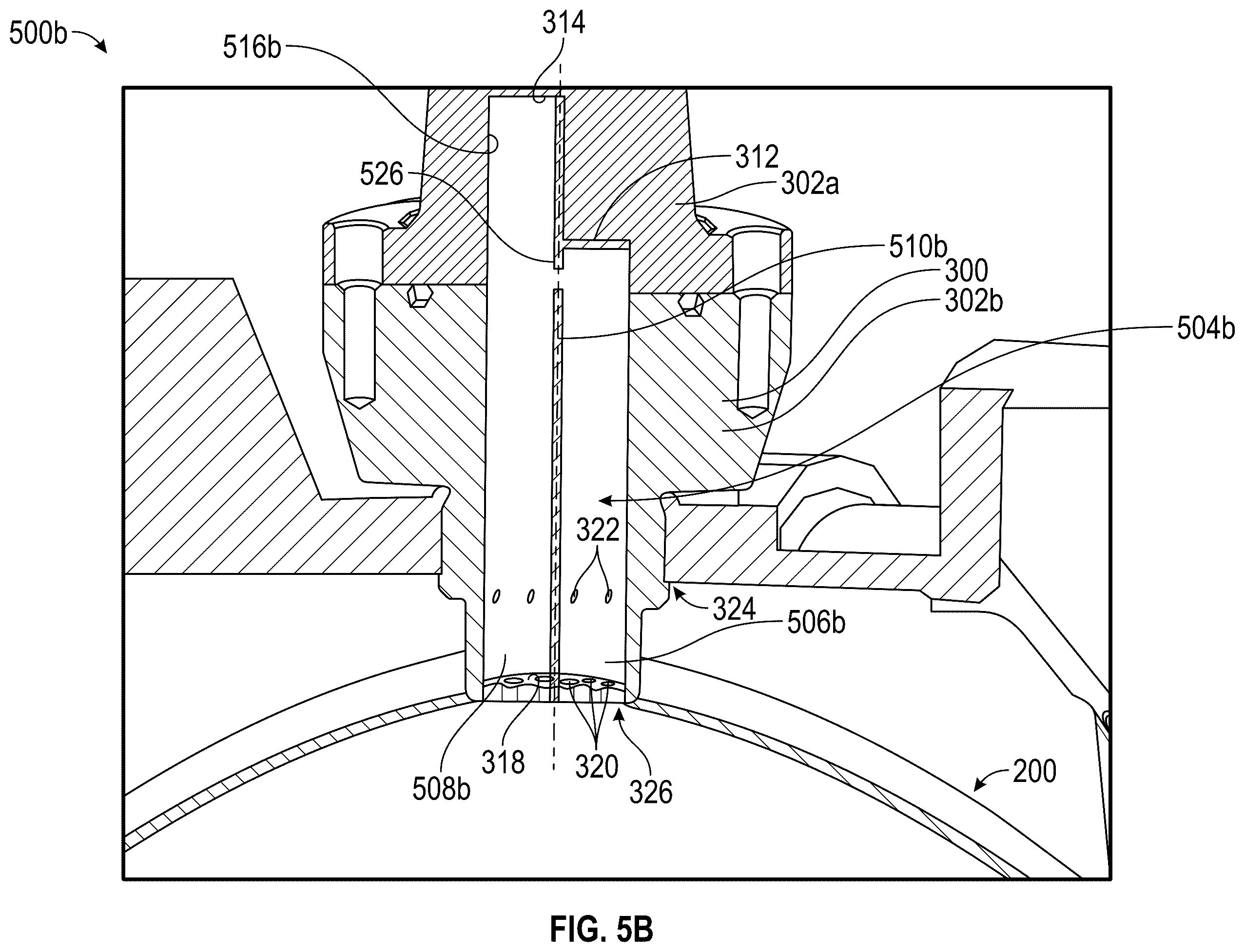 Patent US12366203 Figure 6 – Turbine engine having a multicavity damper