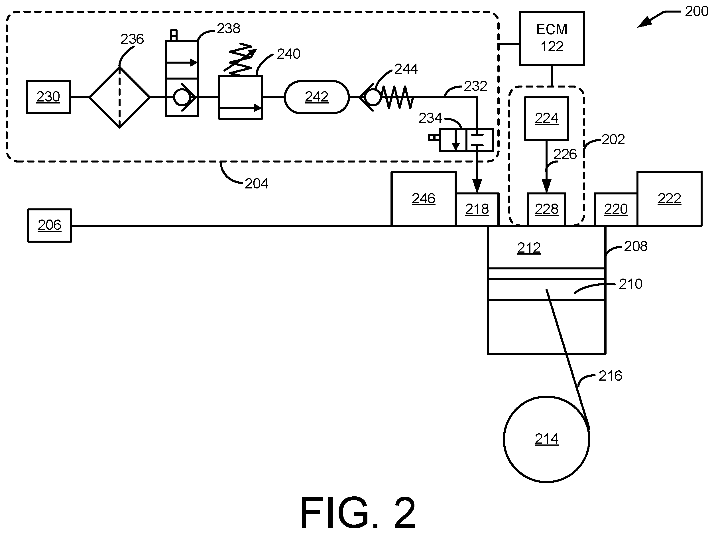 Patent US12366213 Figure 2 – Fuel management for dynamic gas blending disablement