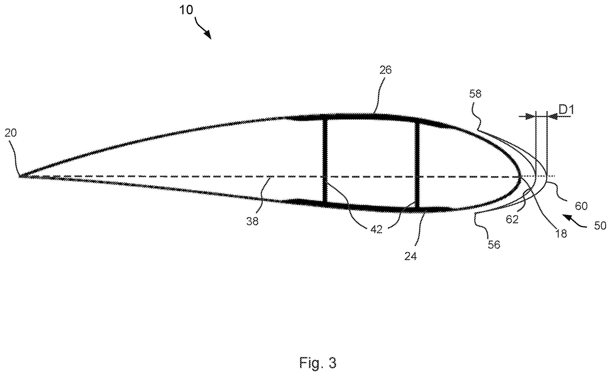 Patent US12366226 Figure 3 – Leading edge protection for a wind turbine blade