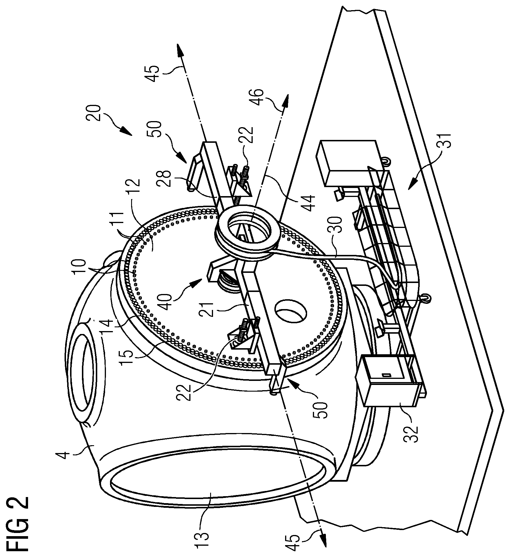 Patent US12366229 Figure 2 – Tightening device