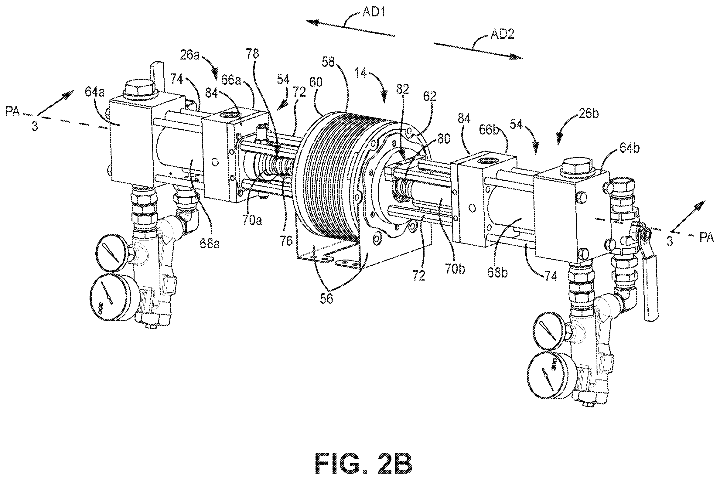 Patent US12366233 Figure 4 – Electrically operated pump for a plural component spray system