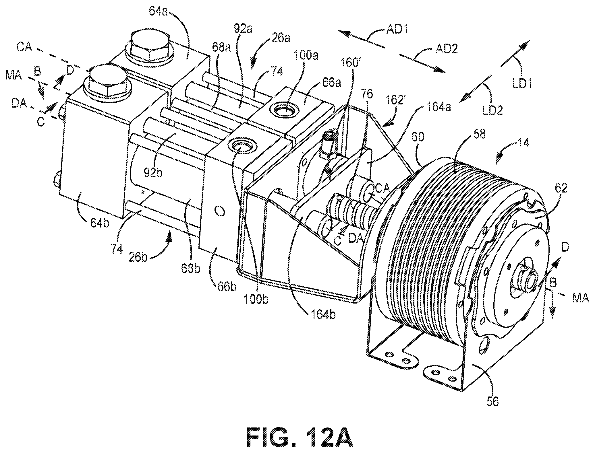 Patent US12366233 Figure 18 – Electrically operated pump for a plural component spray system