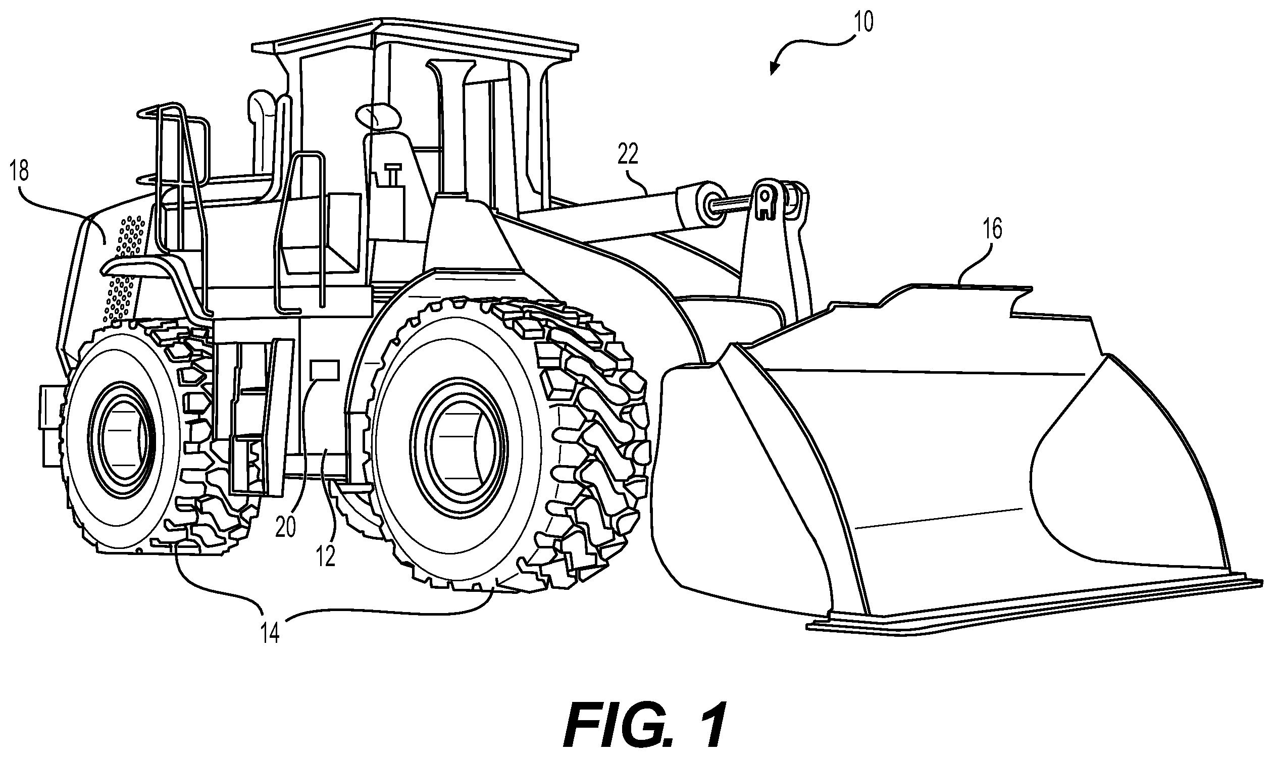 Patent US12366234 Figure 1 – Pump having a flange for mounting an auxiliary pump