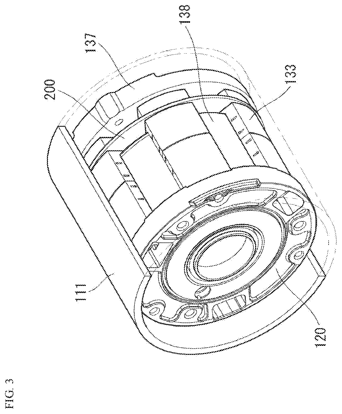 Patent US12366235 Figure 3 – Linear compressor