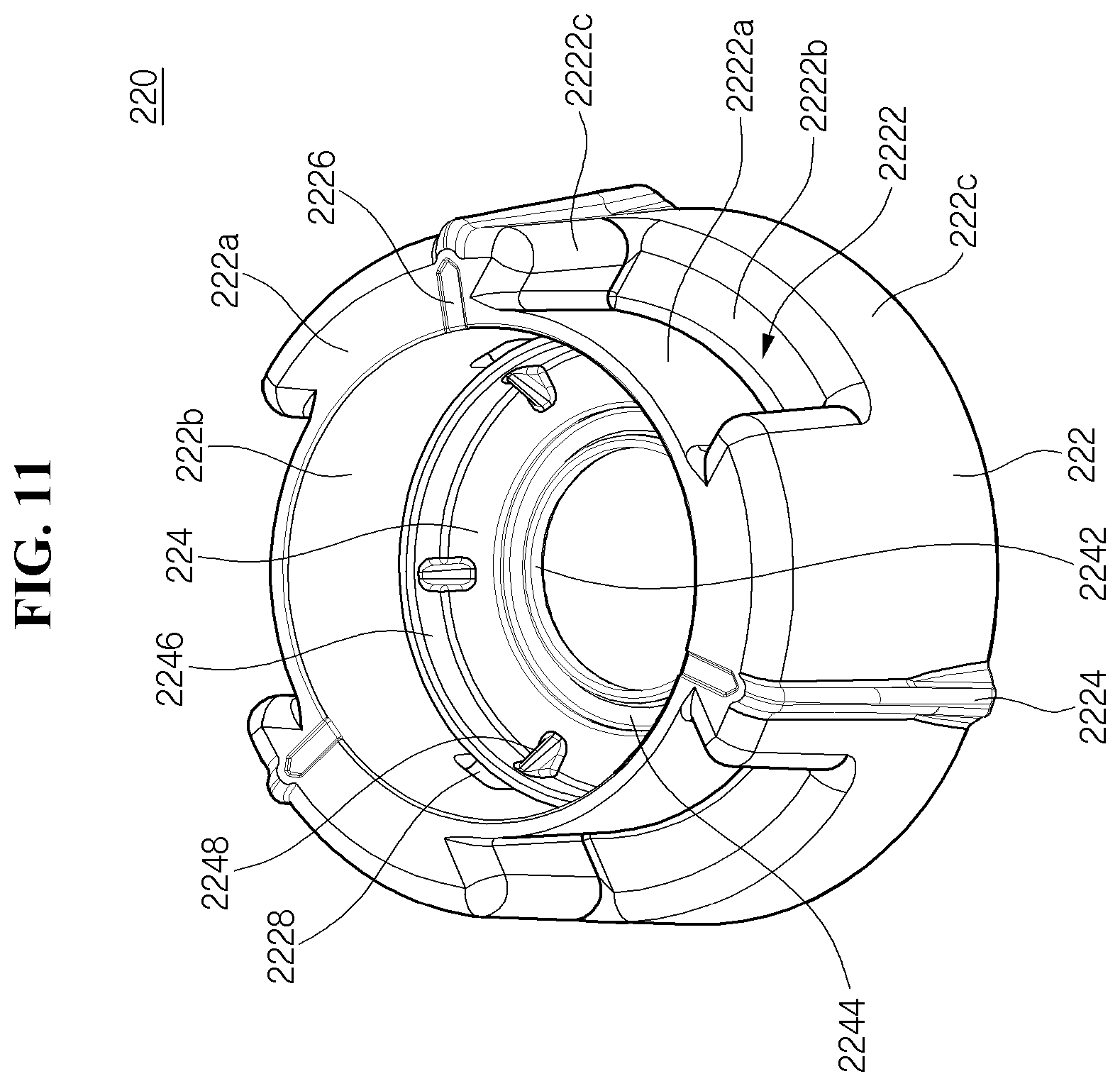 Patent US12366236 Figure 8 – Linear compressor
