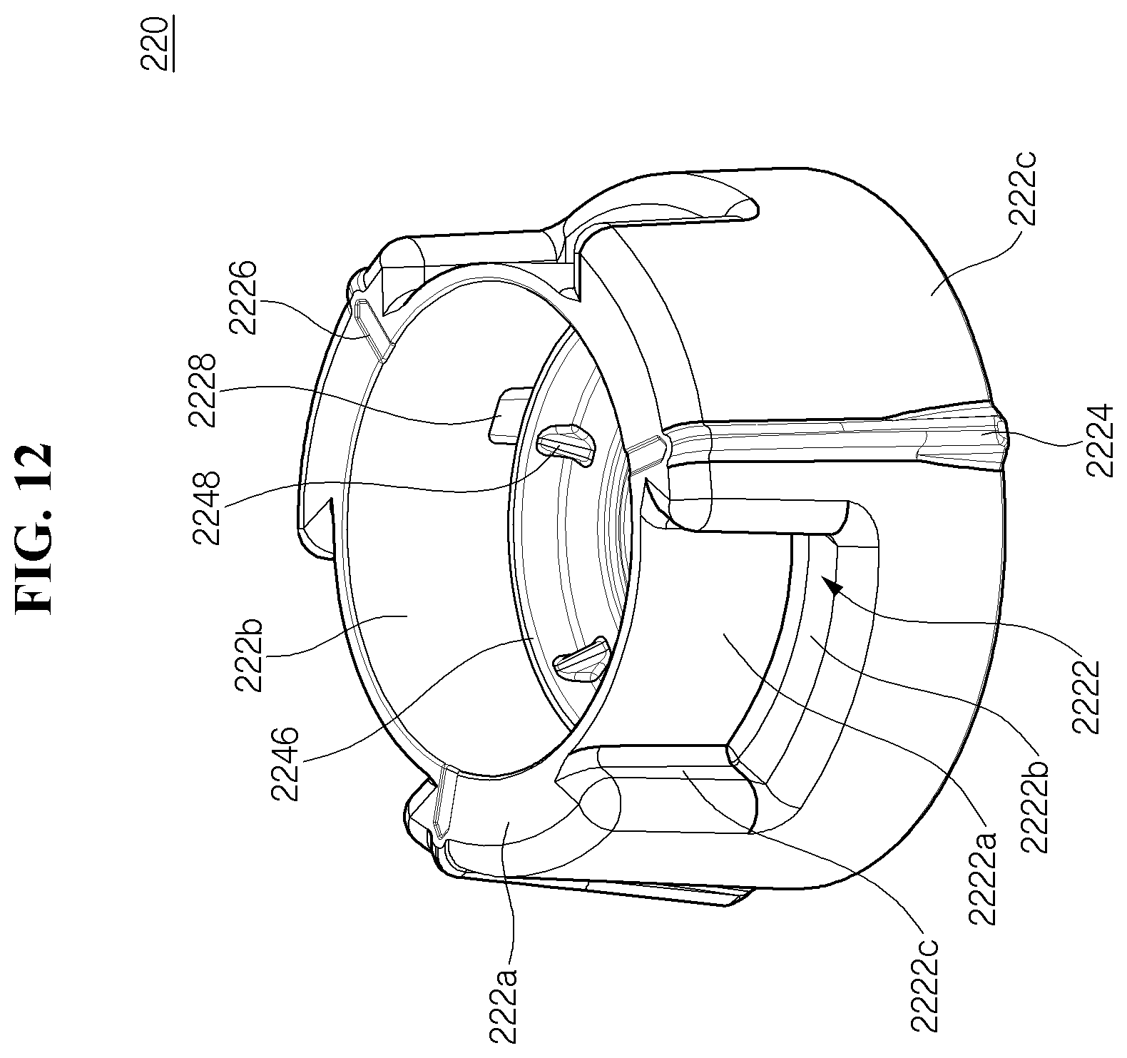 Patent US12366236 Figure 9 – Linear compressor