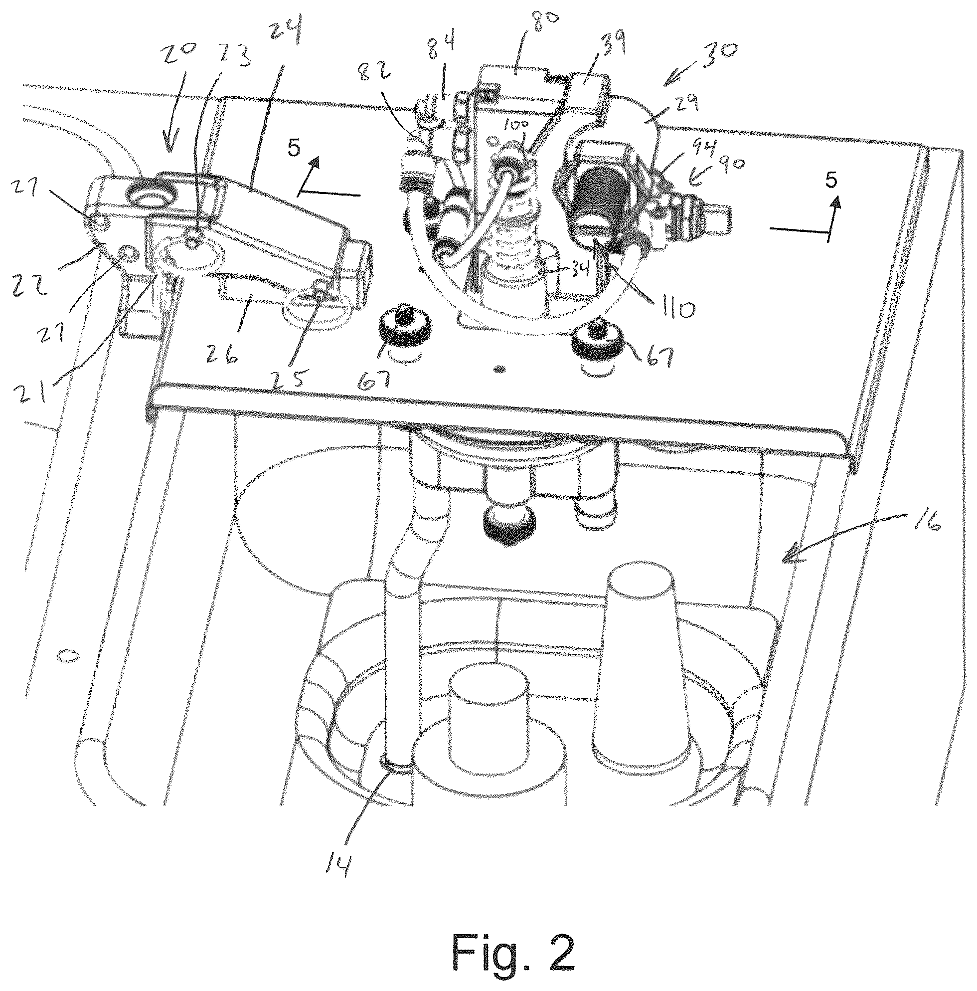 Patent US12366238 Figure 2 – Soft serve ice cream pump assembly