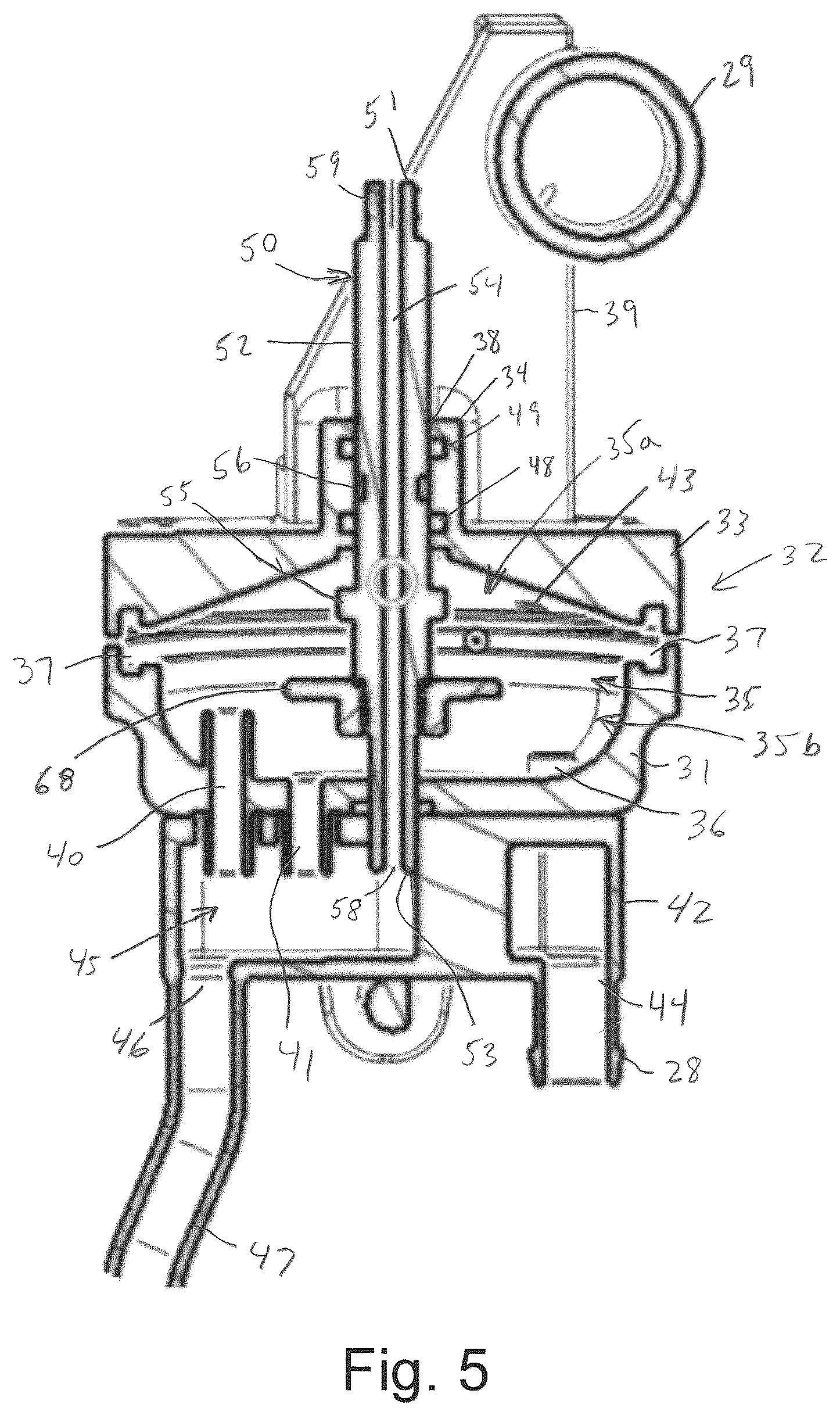 Patent US12366238 Figure 5 – Soft serve ice cream pump assembly