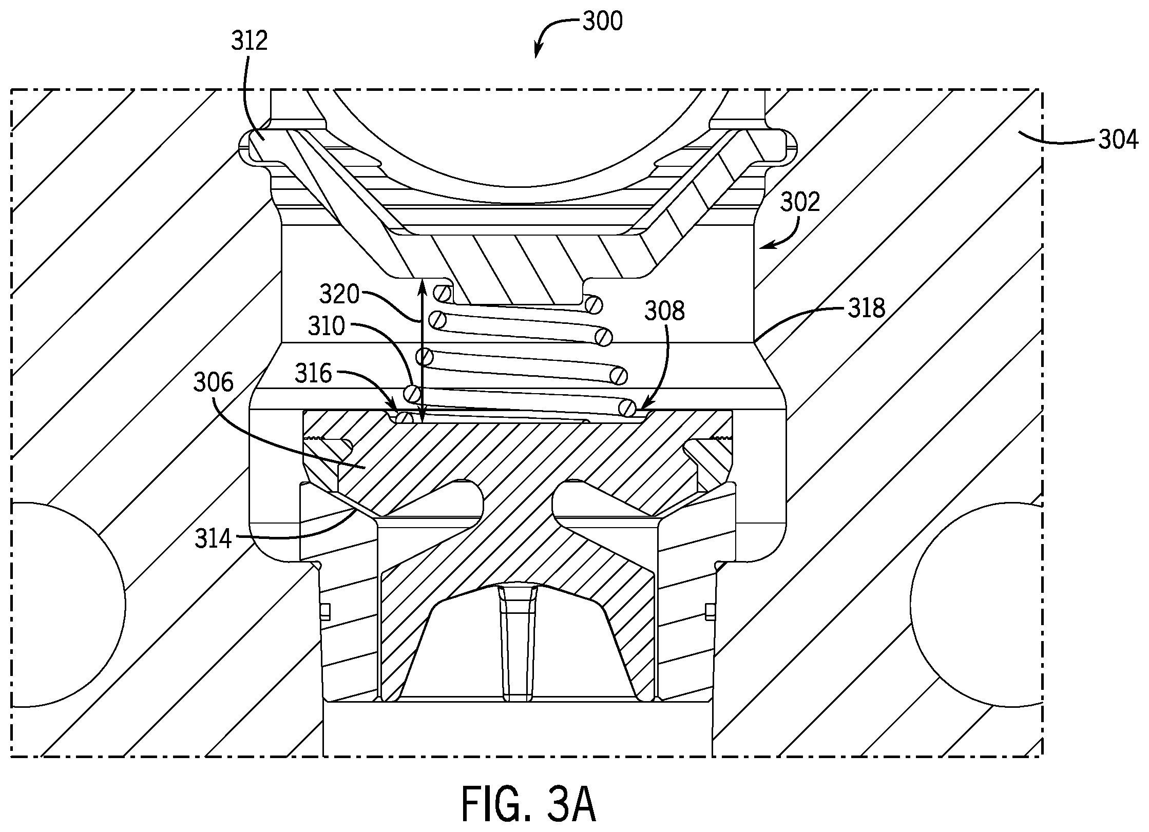 Patent US12366244 Figure 3 – Spring controlling valve