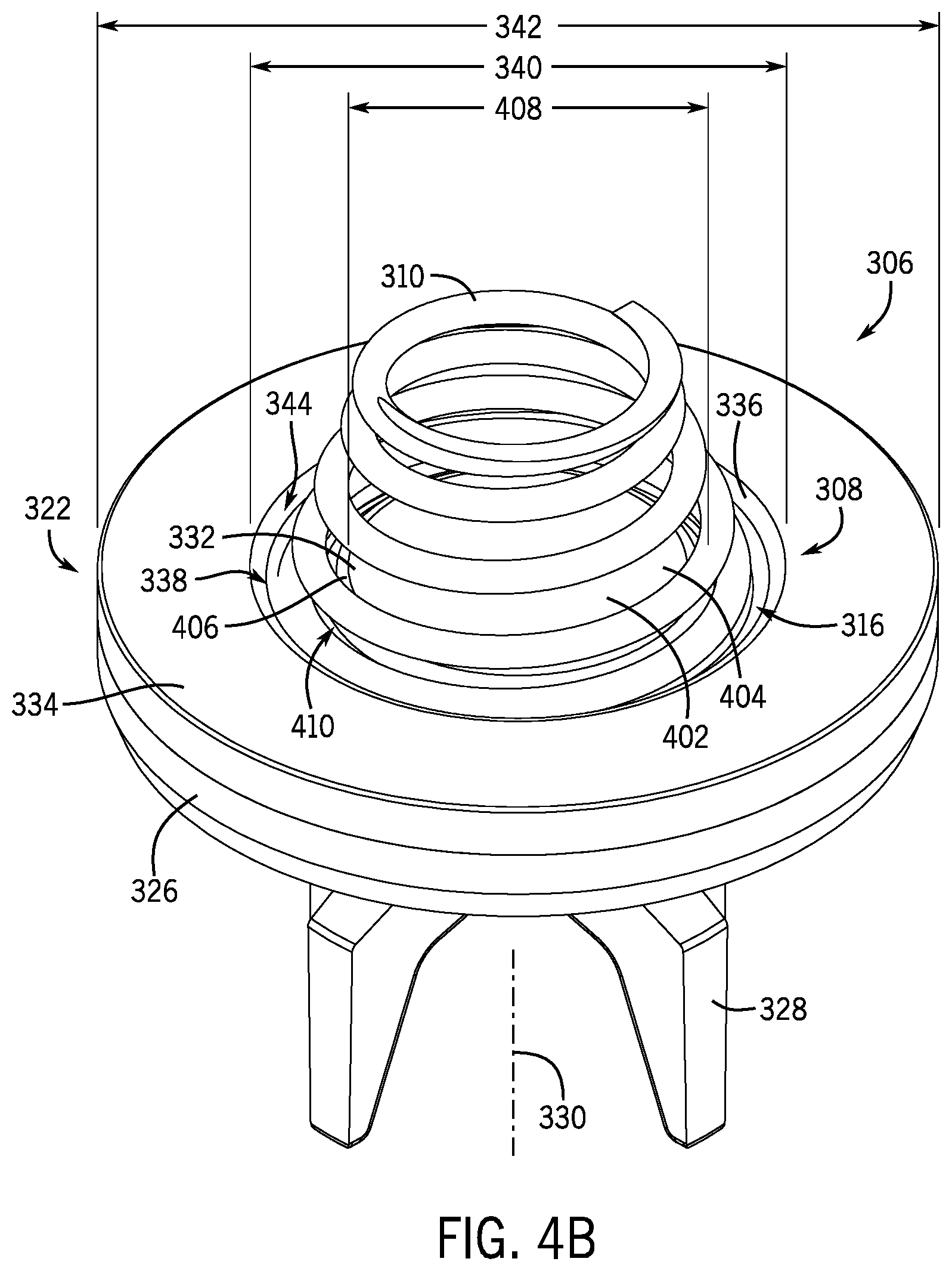 Patent US12366244 Figure 8 – Spring controlling valve