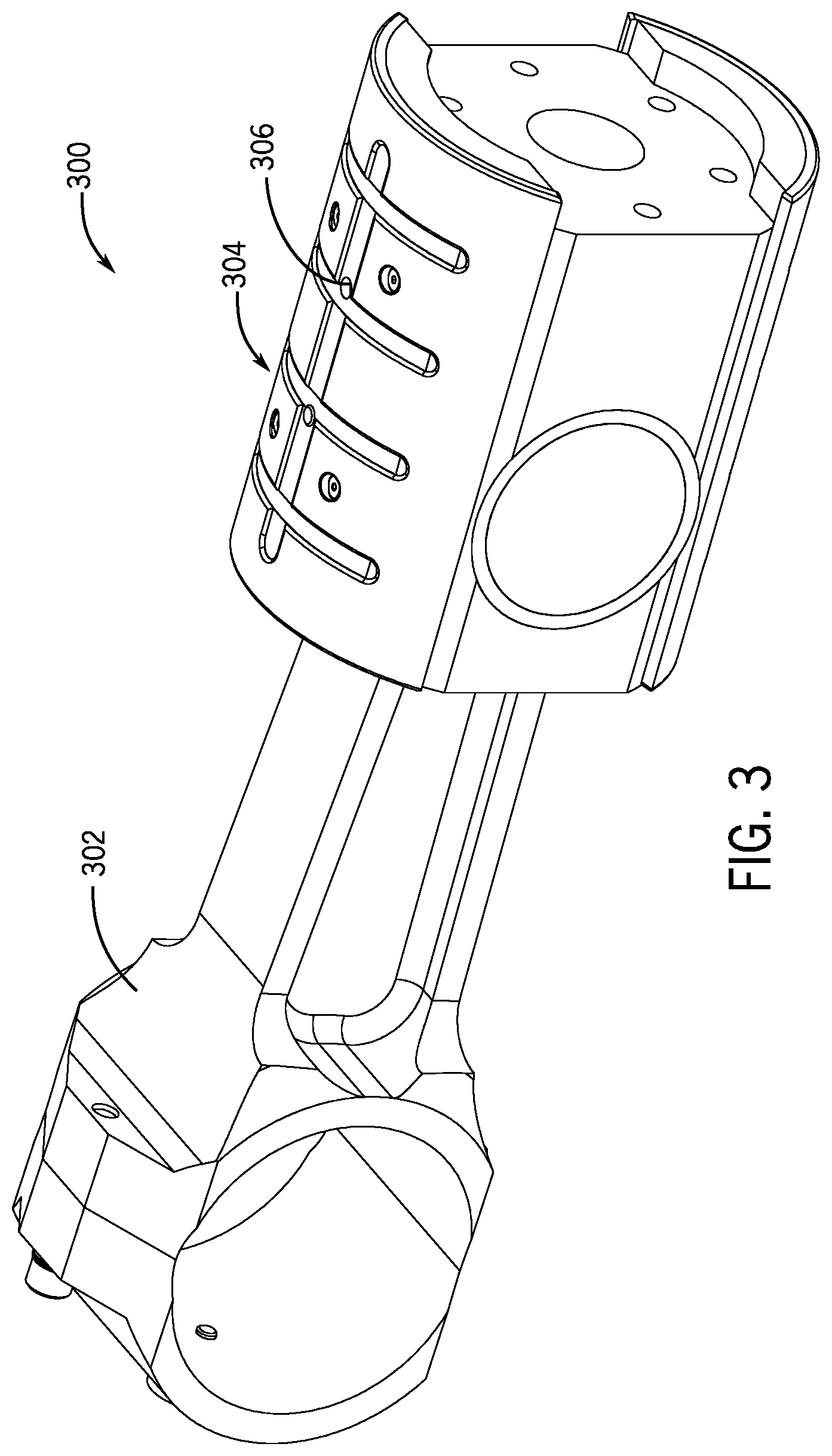 Patent US12366245 Figure 3 – Connecting rod assembly for reciprocating pump