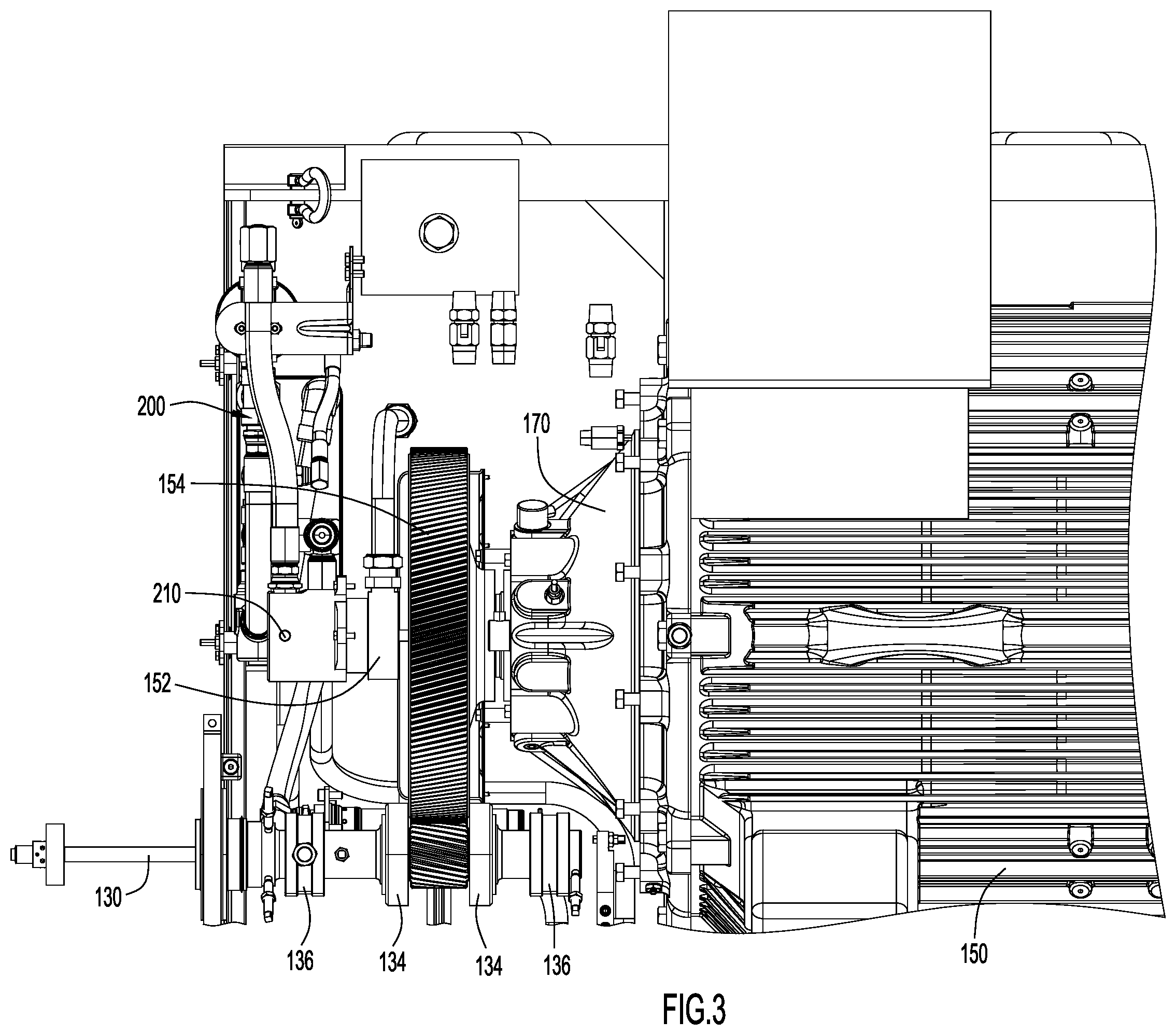 Patent US12366250 Figure 3 – Air compressor and blower