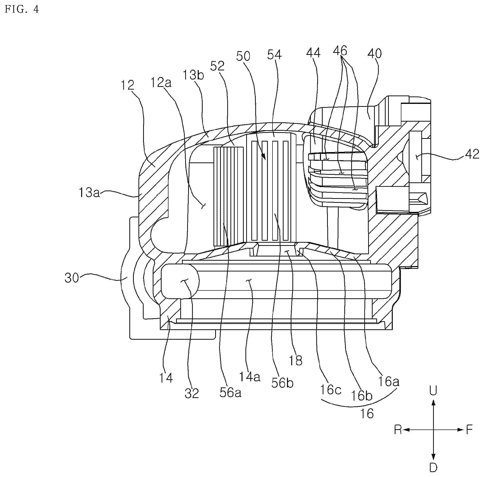 Patent US12366254 Figure 4 – Pump with suction chamber impact body