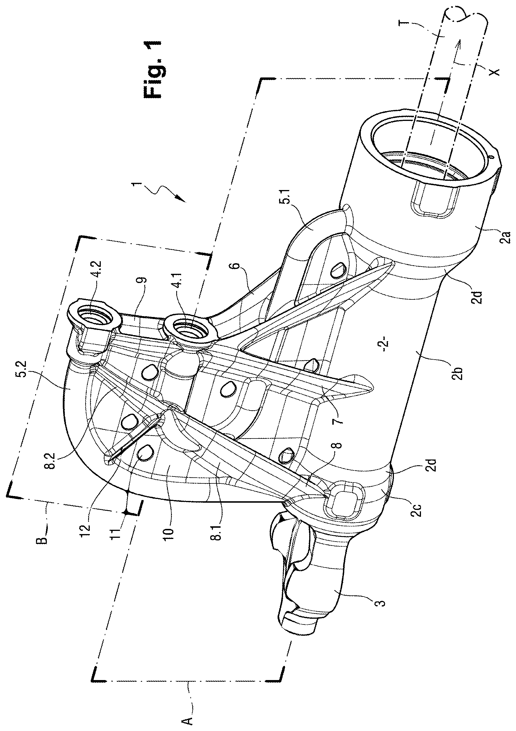 Patent US12366257 Figure 1 – Actuator with offset supply port