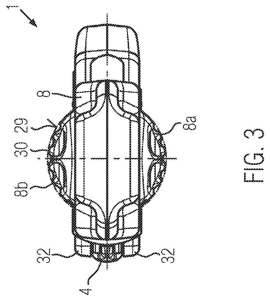 Patent US12366262 Figure 2 – Underwater hook with actuation button and release button