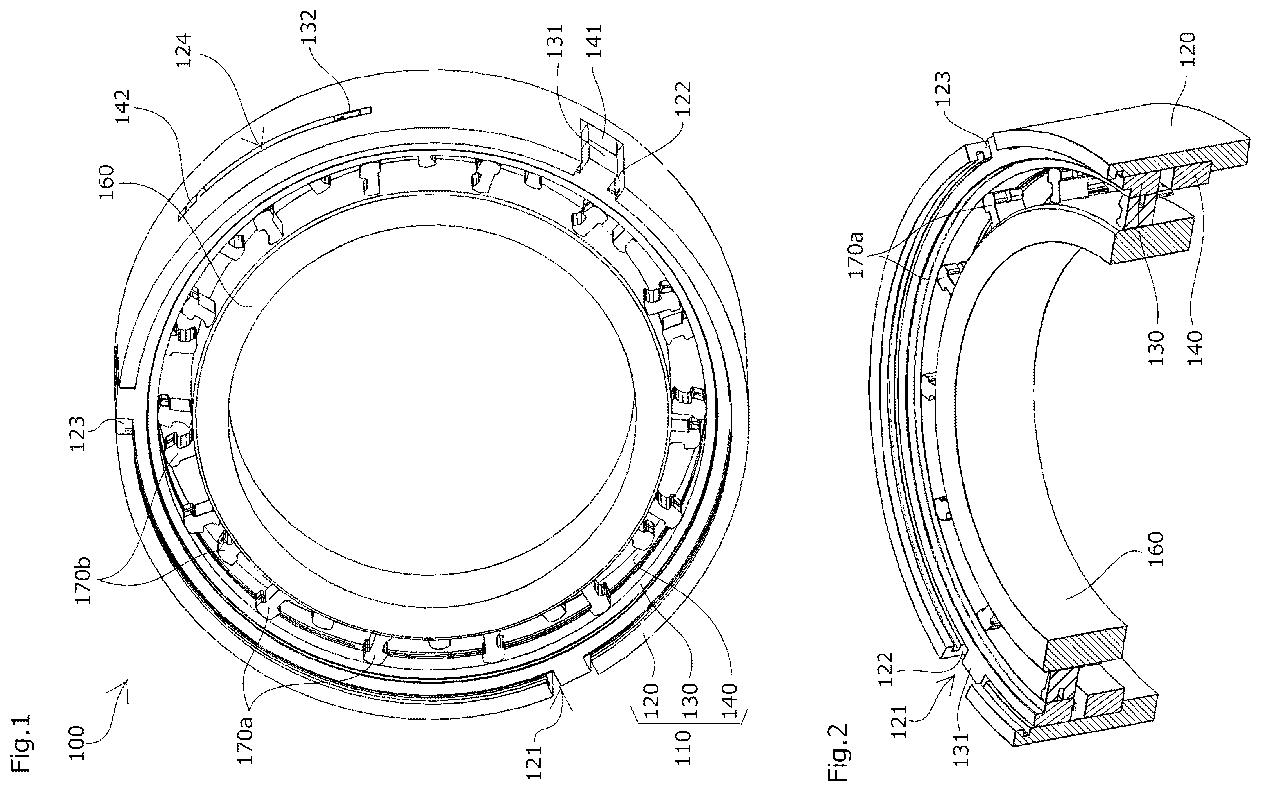 Patent US12366269 Figure 1 – Cam clutch