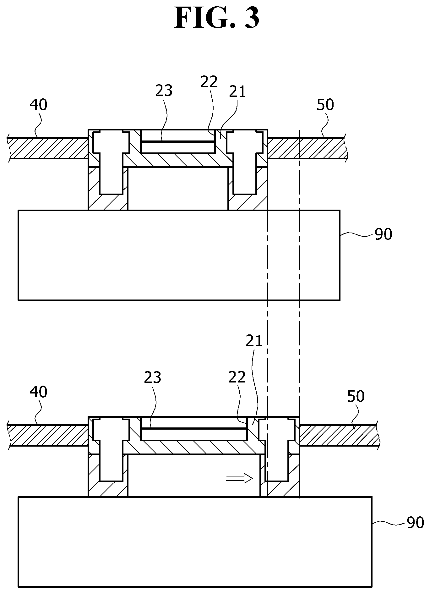 Patent US12366272 Figure 3 – Brake force measurement device