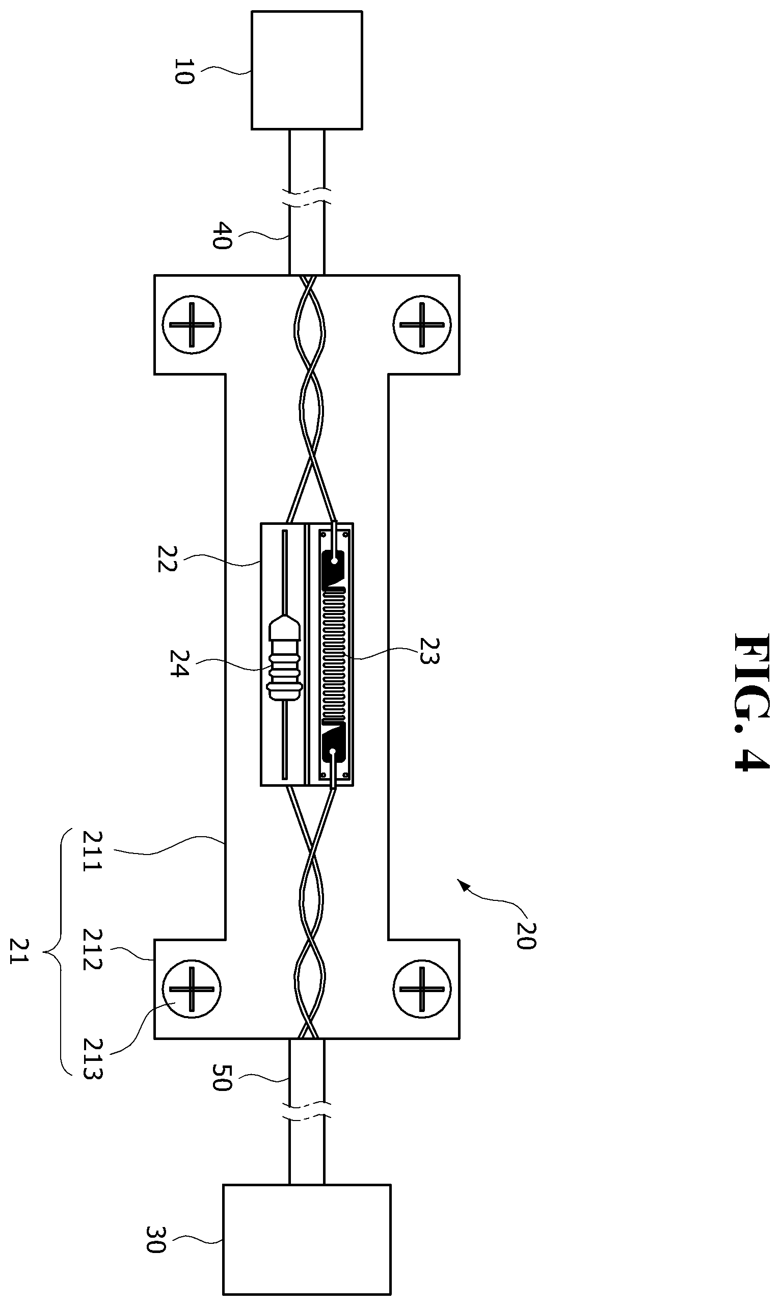 Patent US12366272 Figure 4 – Brake force measurement device