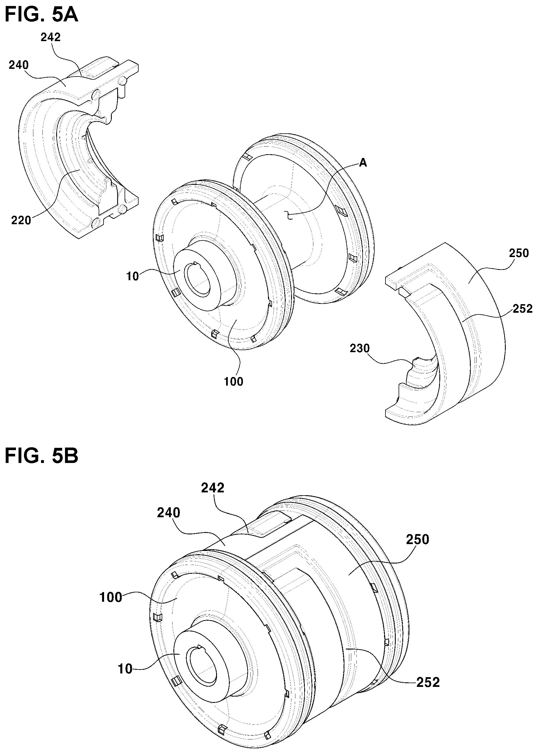 Patent US12366278 Figure 5 – Fluid mount device for vehicle