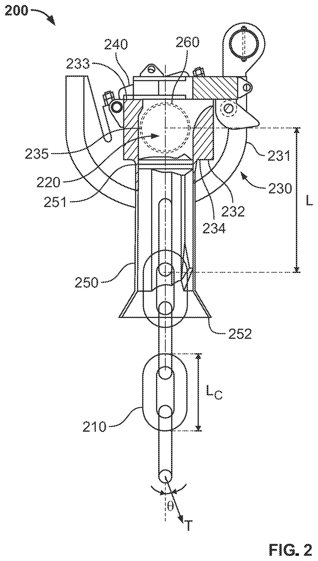 Patent US12366281 Figure 2 – Chain braces and processes for using same