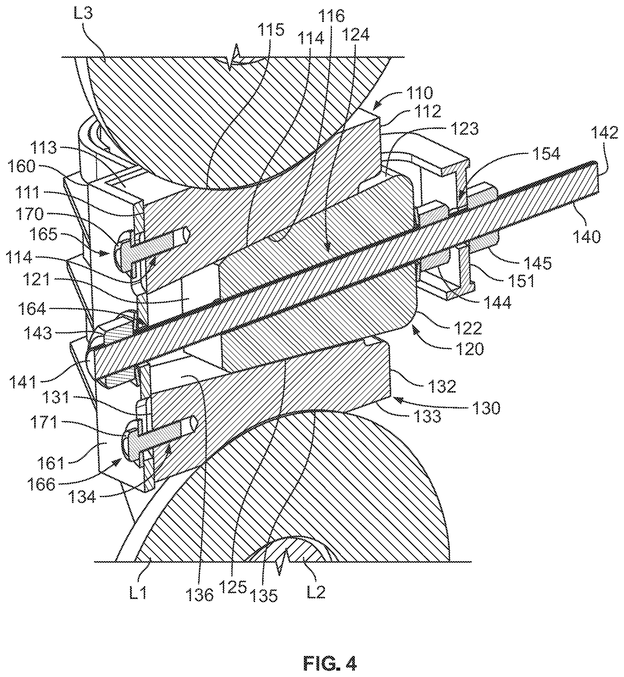 Patent US12366281 Figure 4 – Chain braces and processes for using same