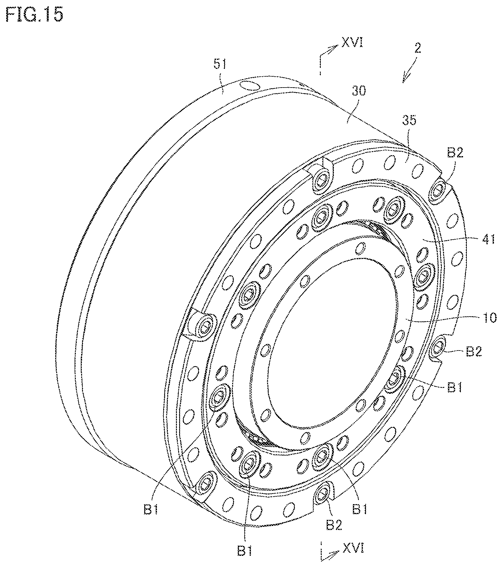 Patent US12366283 Figure 14 – Speed reducer