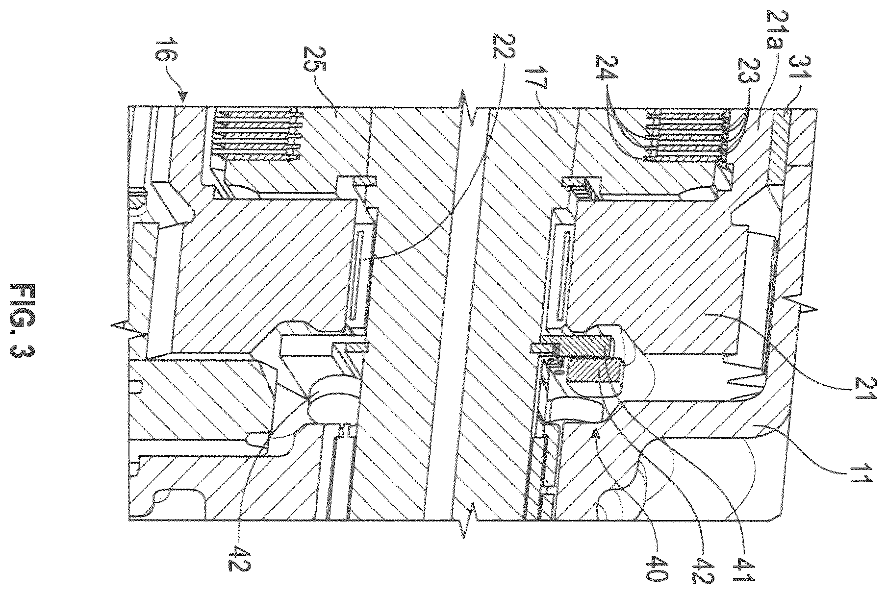 Patent US12366289 Figure 3 – Eddy current damper for power take-off gear rattle abatement