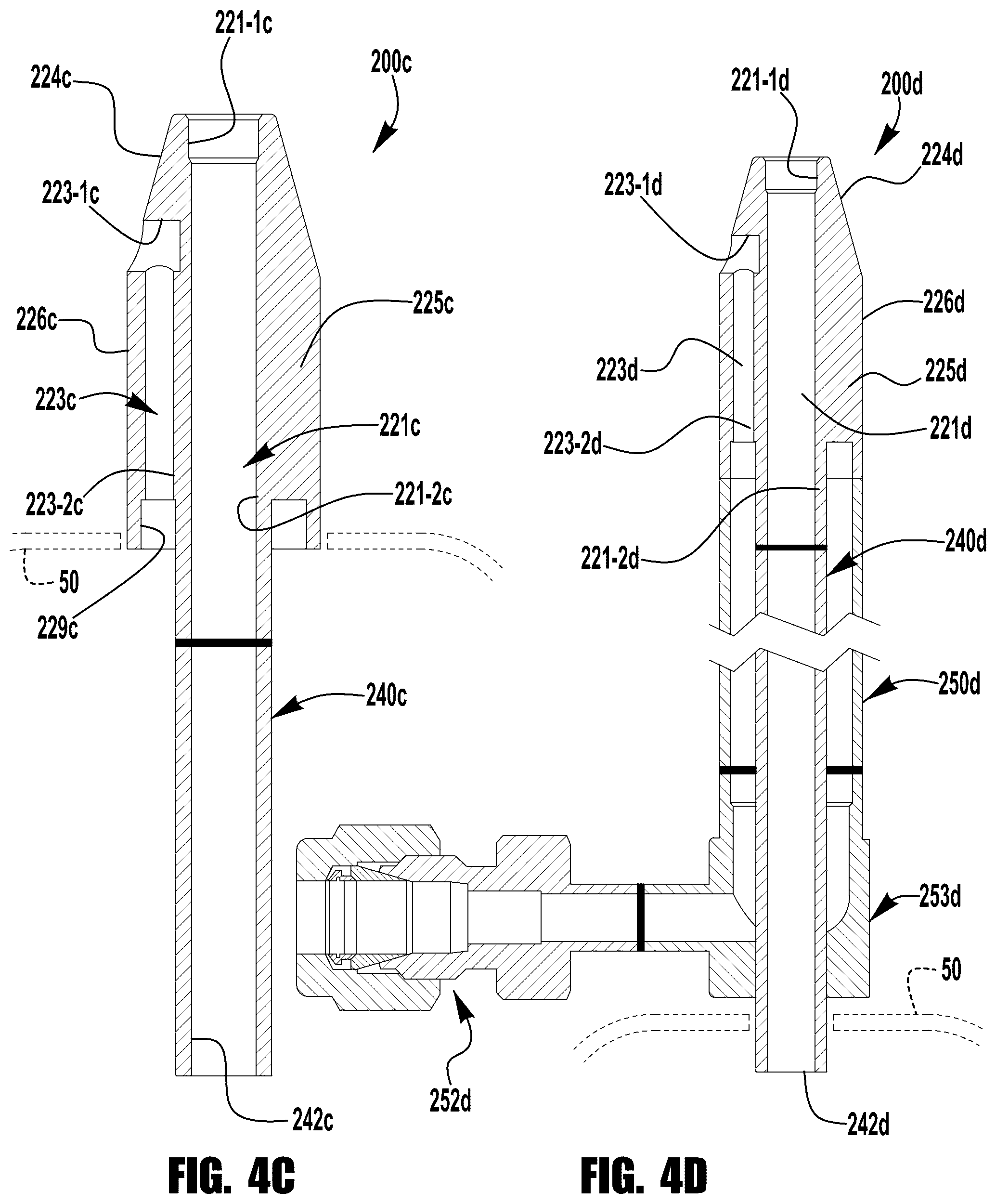 Patent US12366298 Figure 5 – Port connecting assemblies and arrangements