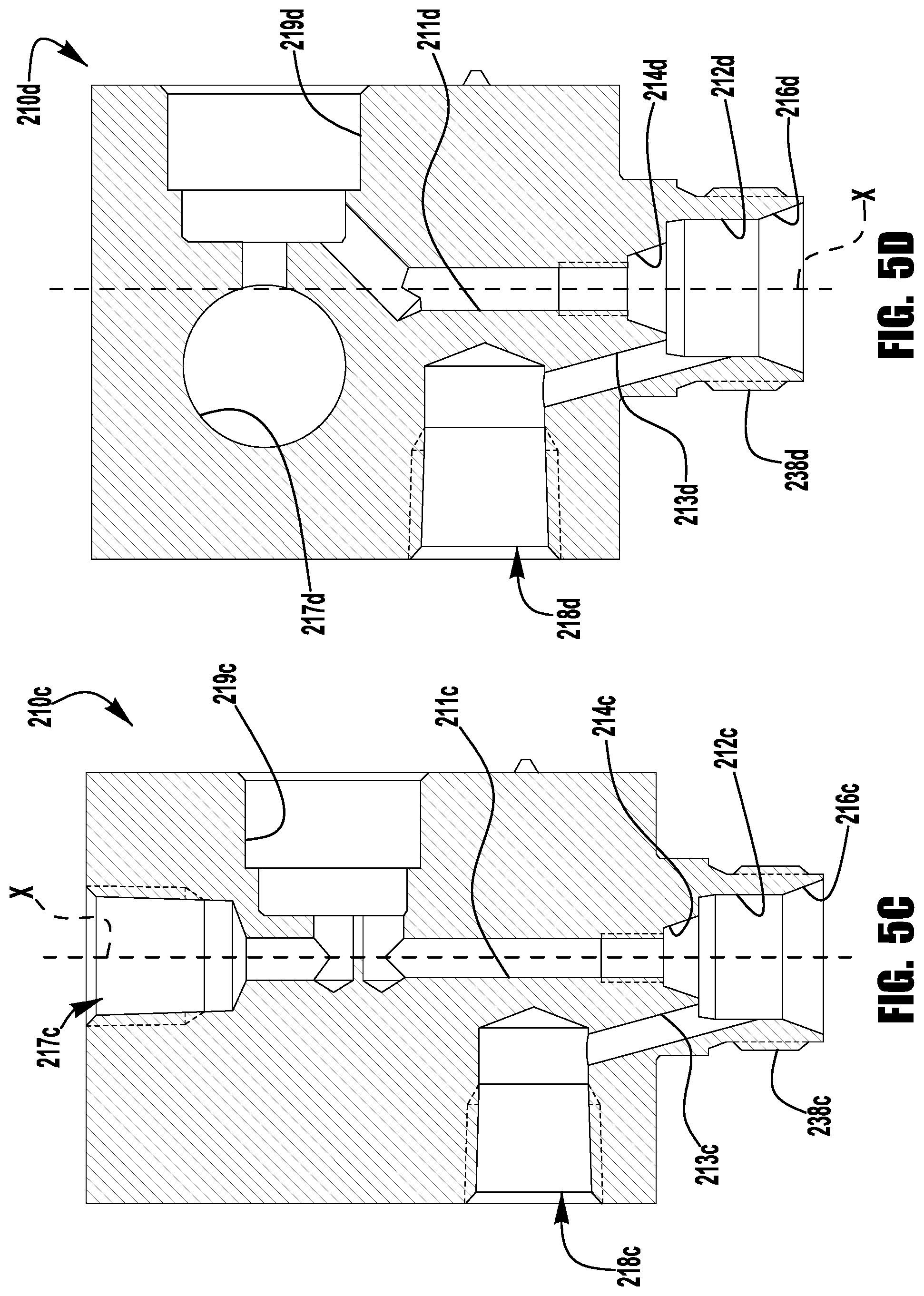 Patent US12366298 Figure 7 – Port connecting assemblies and arrangements