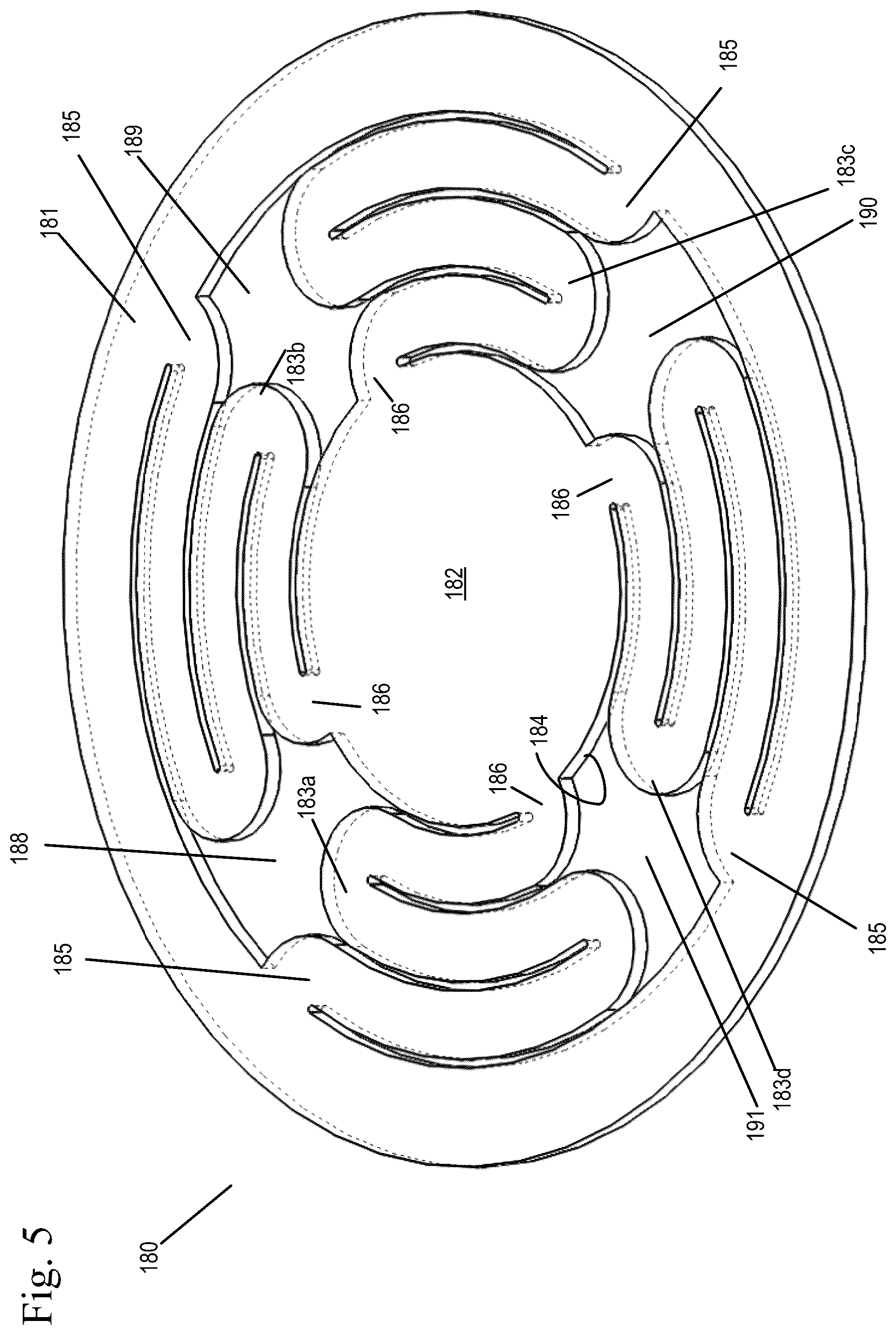 Patent US12366299 Figure 5 – Hydraulic check valve utilizing an ortho-planar spring