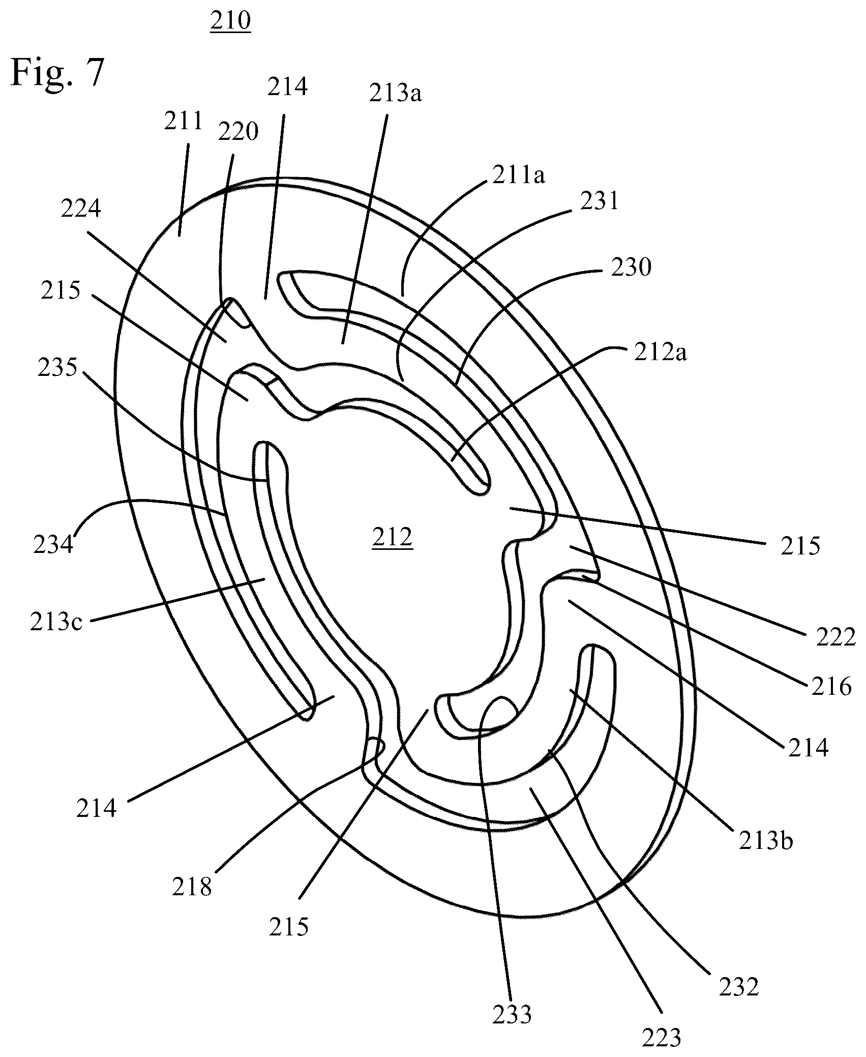Patent US12366299 Figure 7 – Hydraulic check valve utilizing an ortho-planar spring