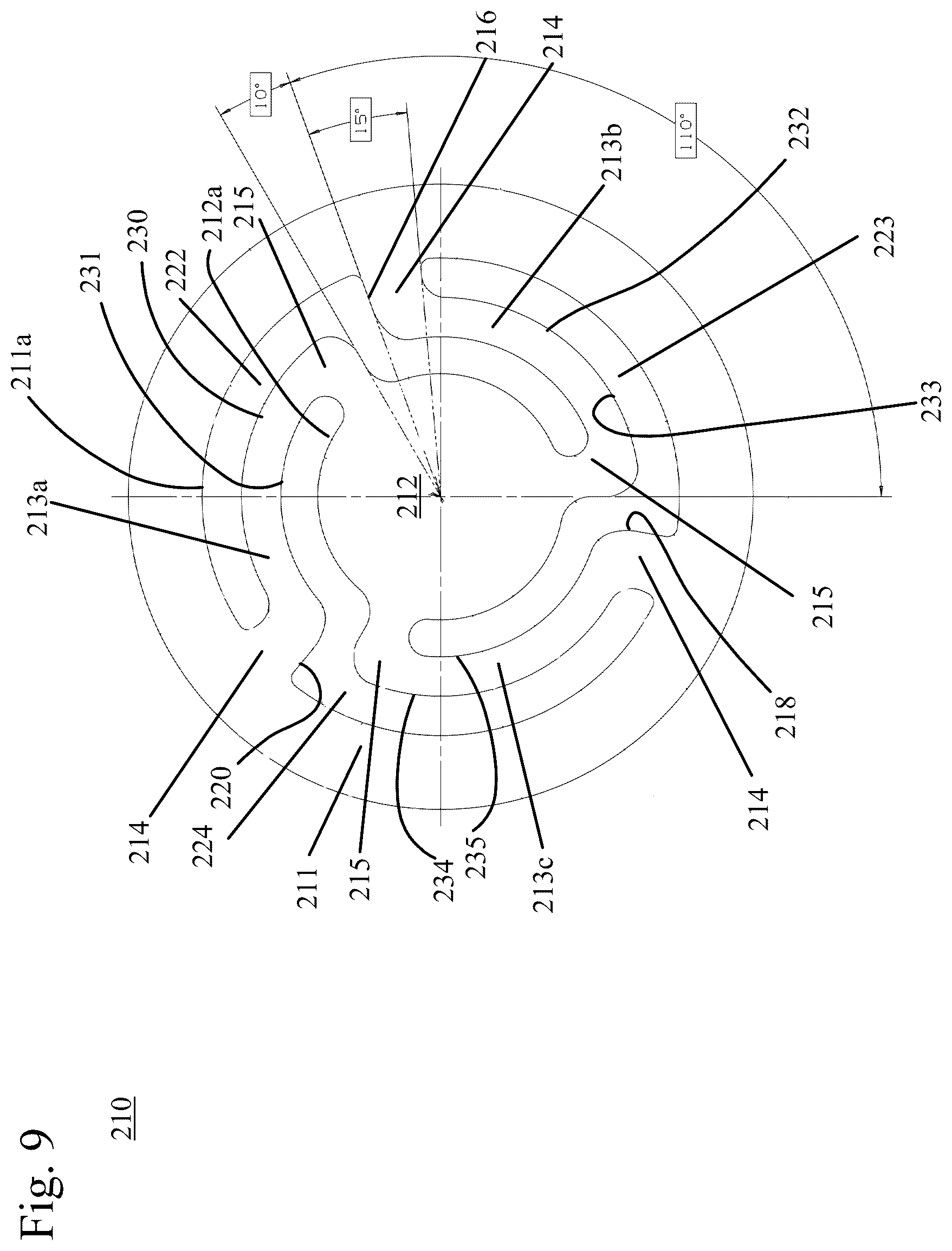 Patent US12366299 Figure 9 – Hydraulic check valve utilizing an ortho-planar spring
