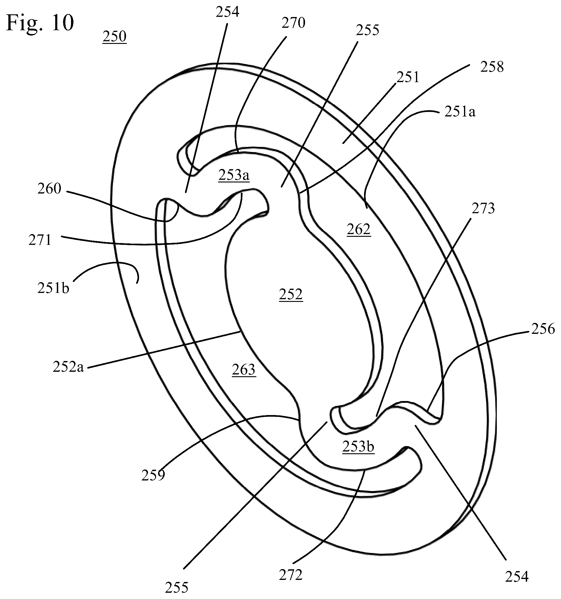 Patent US12366299 Figure 10 – Hydraulic check valve utilizing an ortho-planar spring