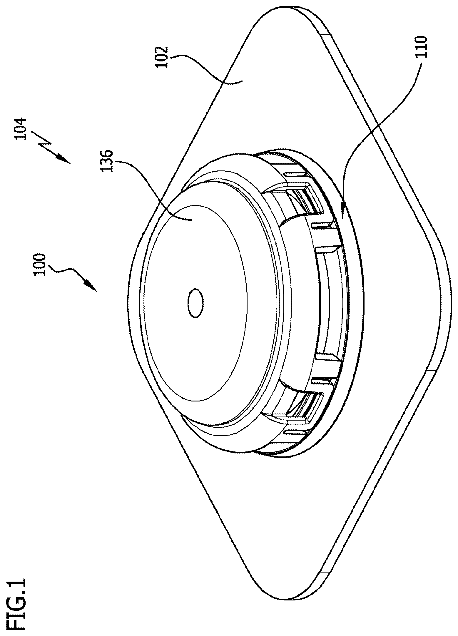 Patent US12366300 — Pressure equalization apparatus and electrochemical system — Figure 1