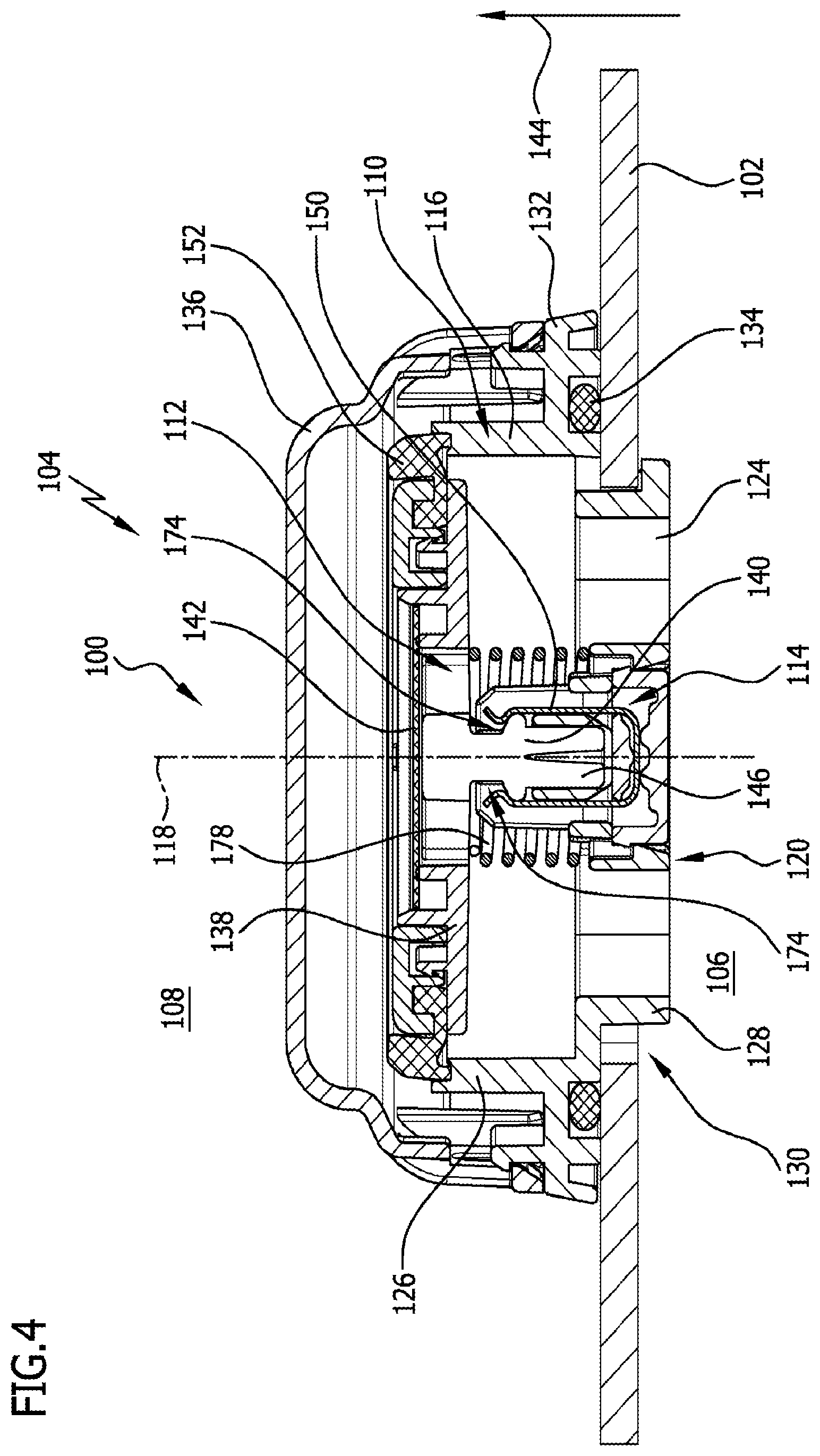 Patent US12366300 Figure 4 – Pressure equalization apparatus and electrochemical system