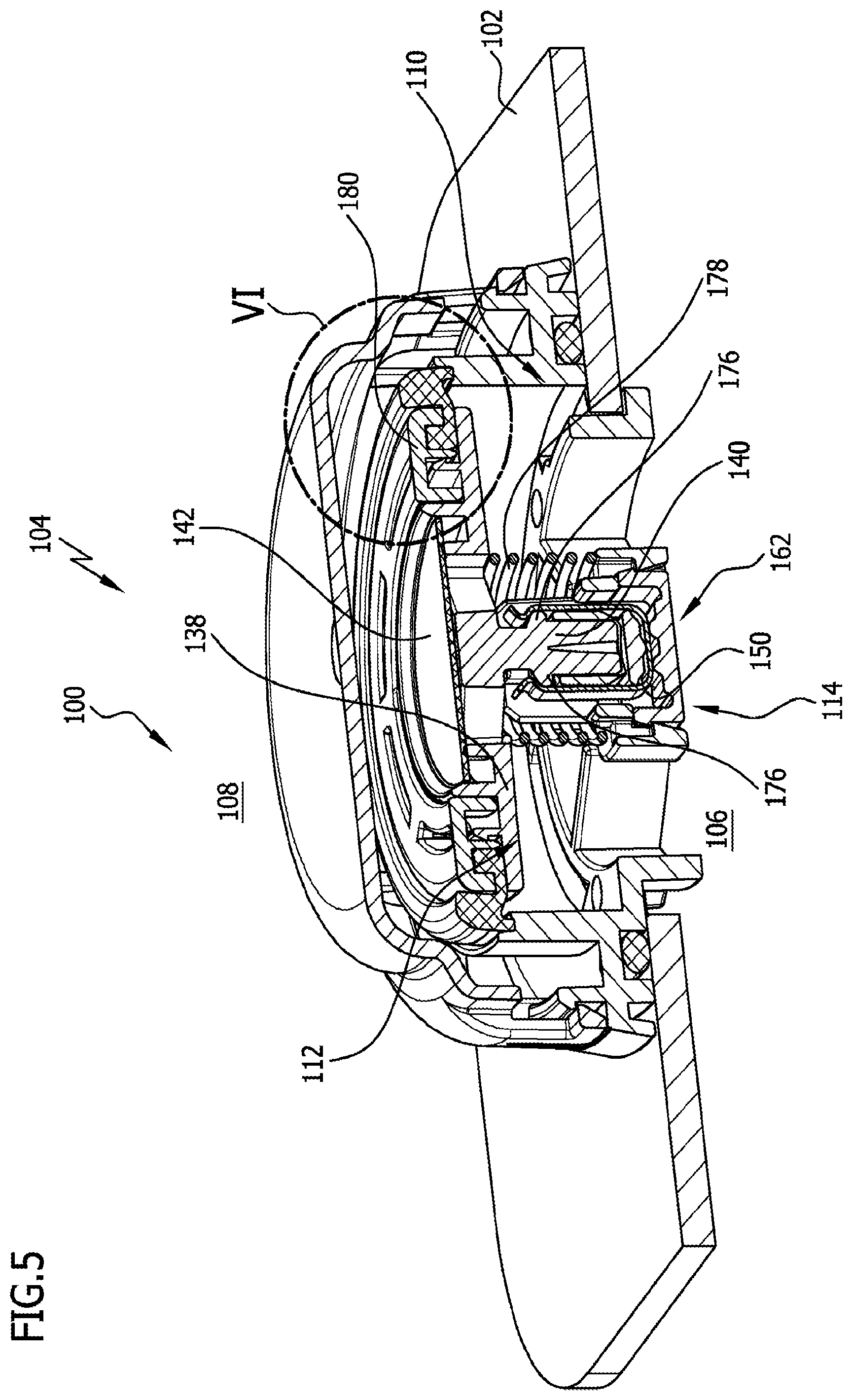 Patent US12366300 Figure 5 – Pressure equalization apparatus and electrochemical system