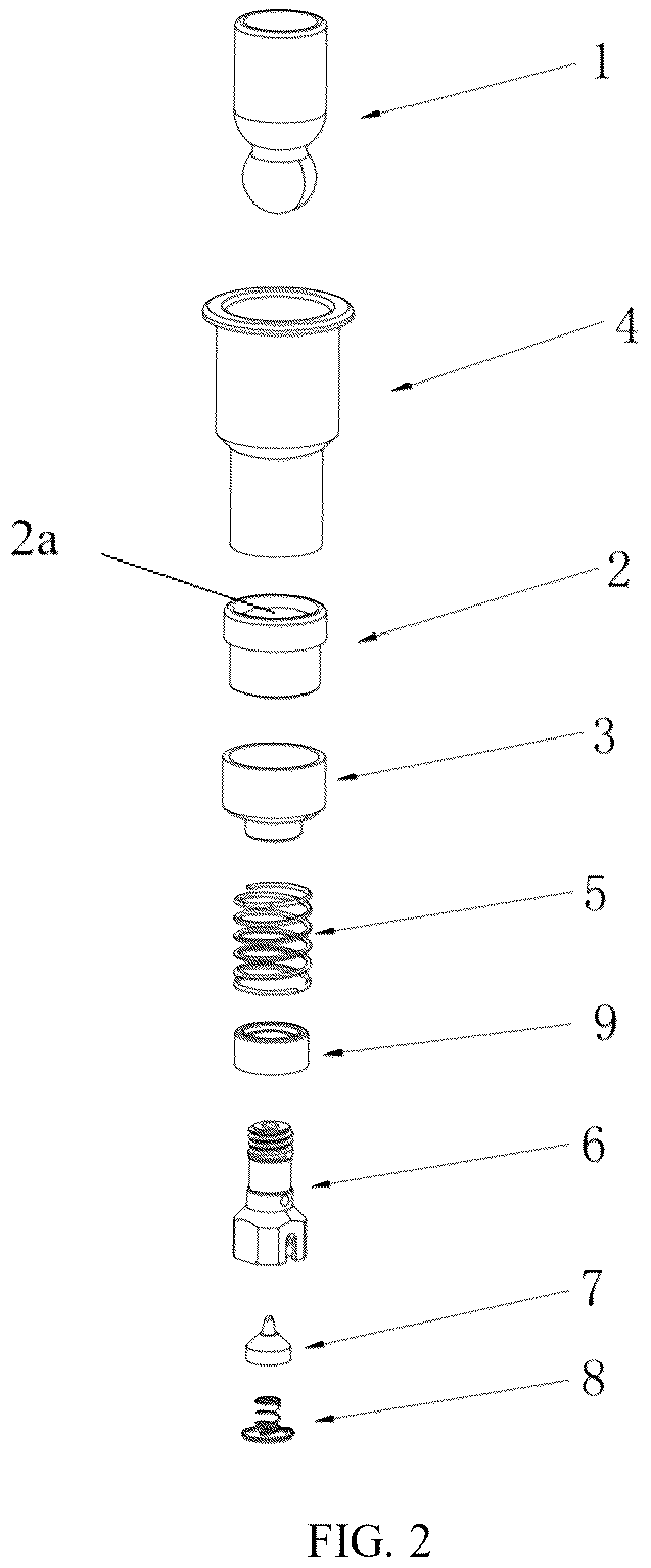 Patent US12366302 Figure 2 – Air inflation-deflation valve