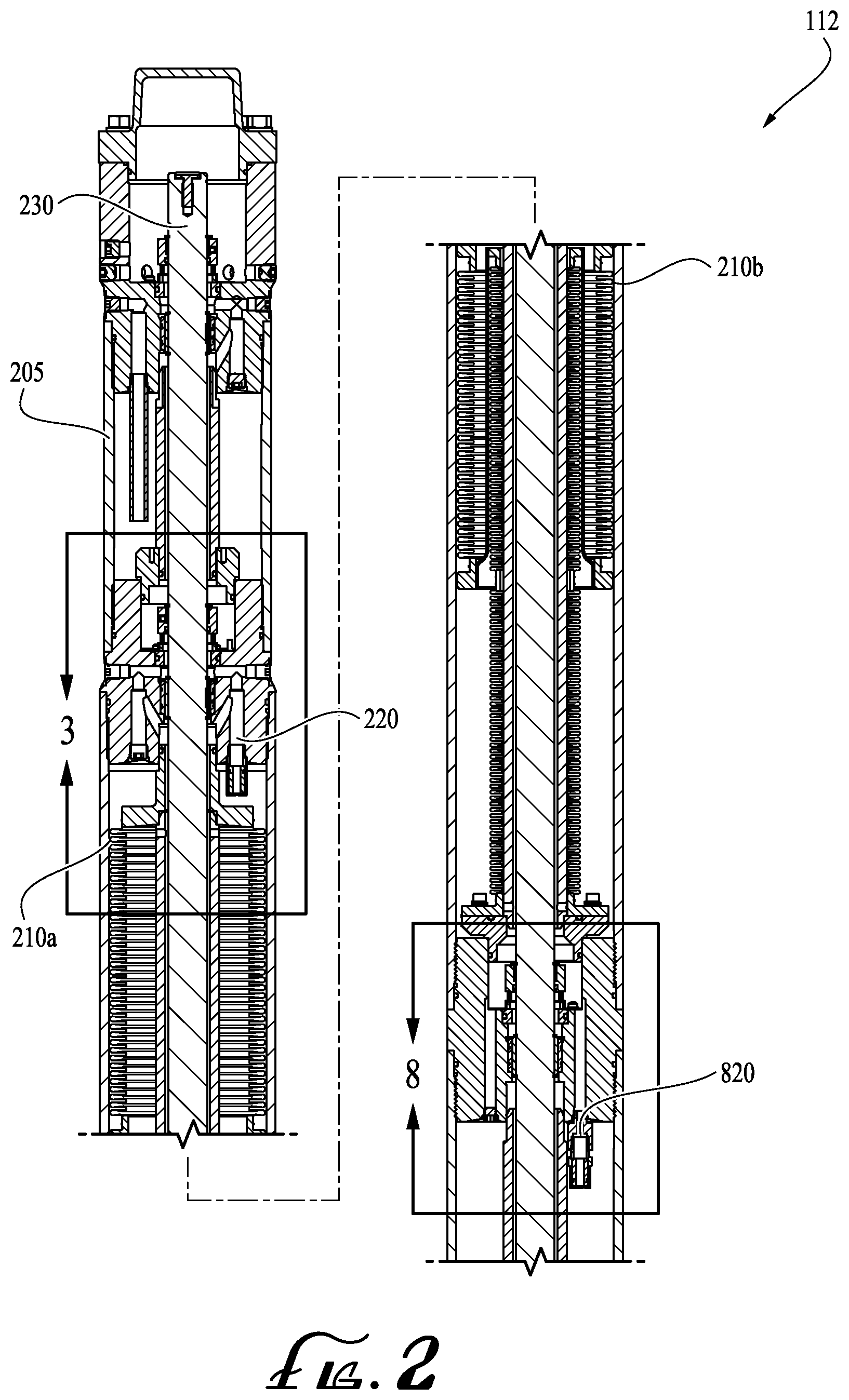 Patent US12366303 Figure 2 – Check valve adapter for electrical submersible pumps
