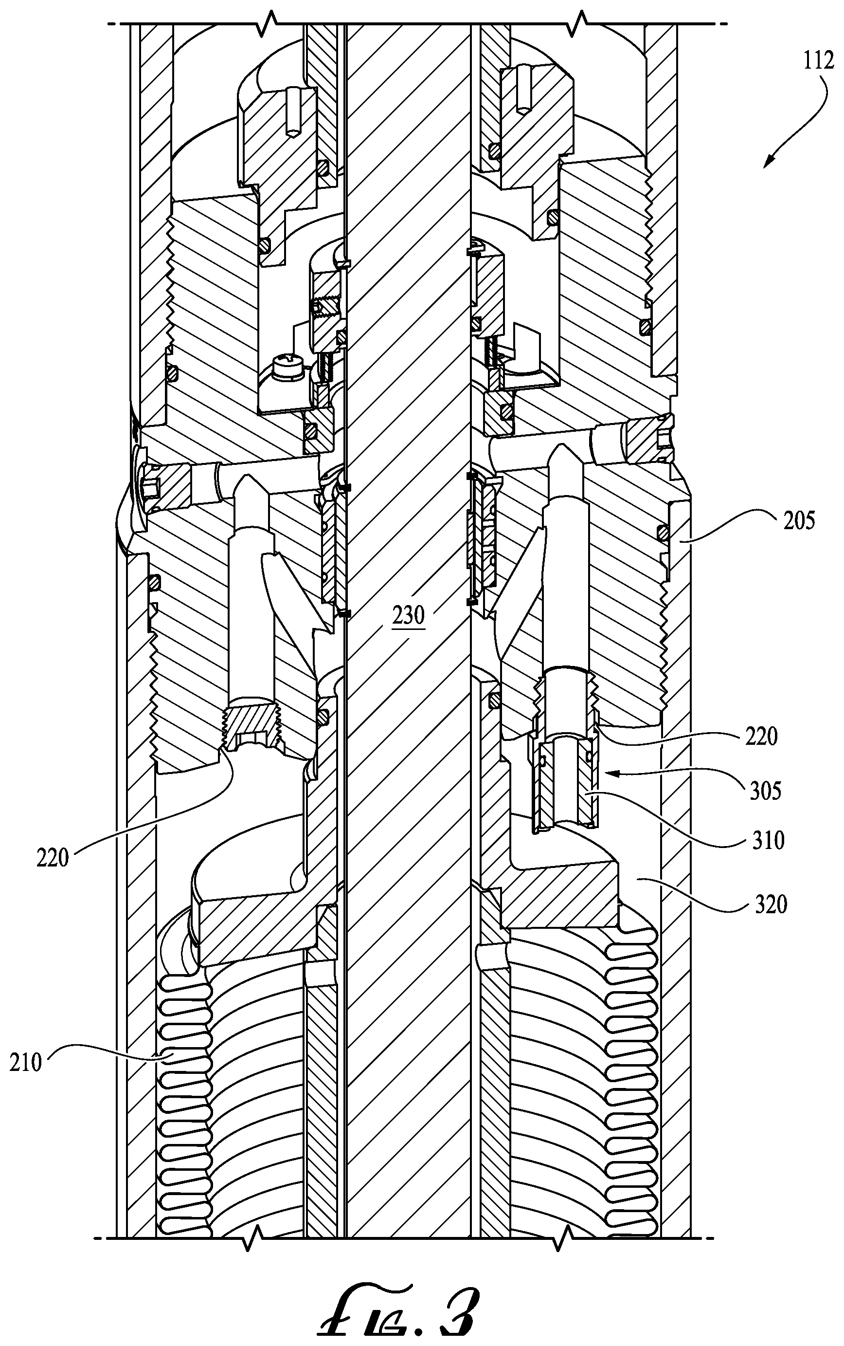 Patent US12366303 Figure 3 – Check valve adapter for electrical submersible pumps
