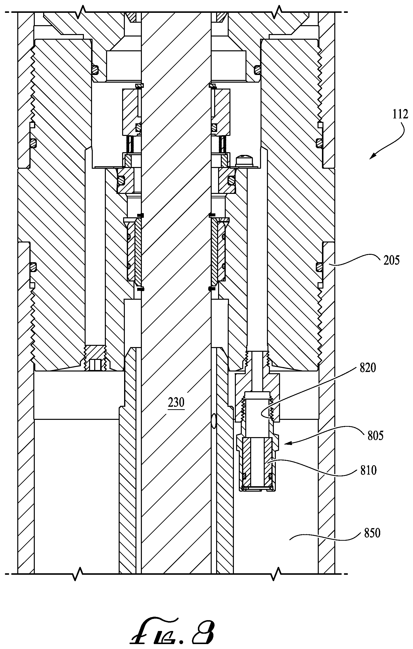 Patent US12366303 Figure 7 – Check valve adapter for electrical submersible pumps