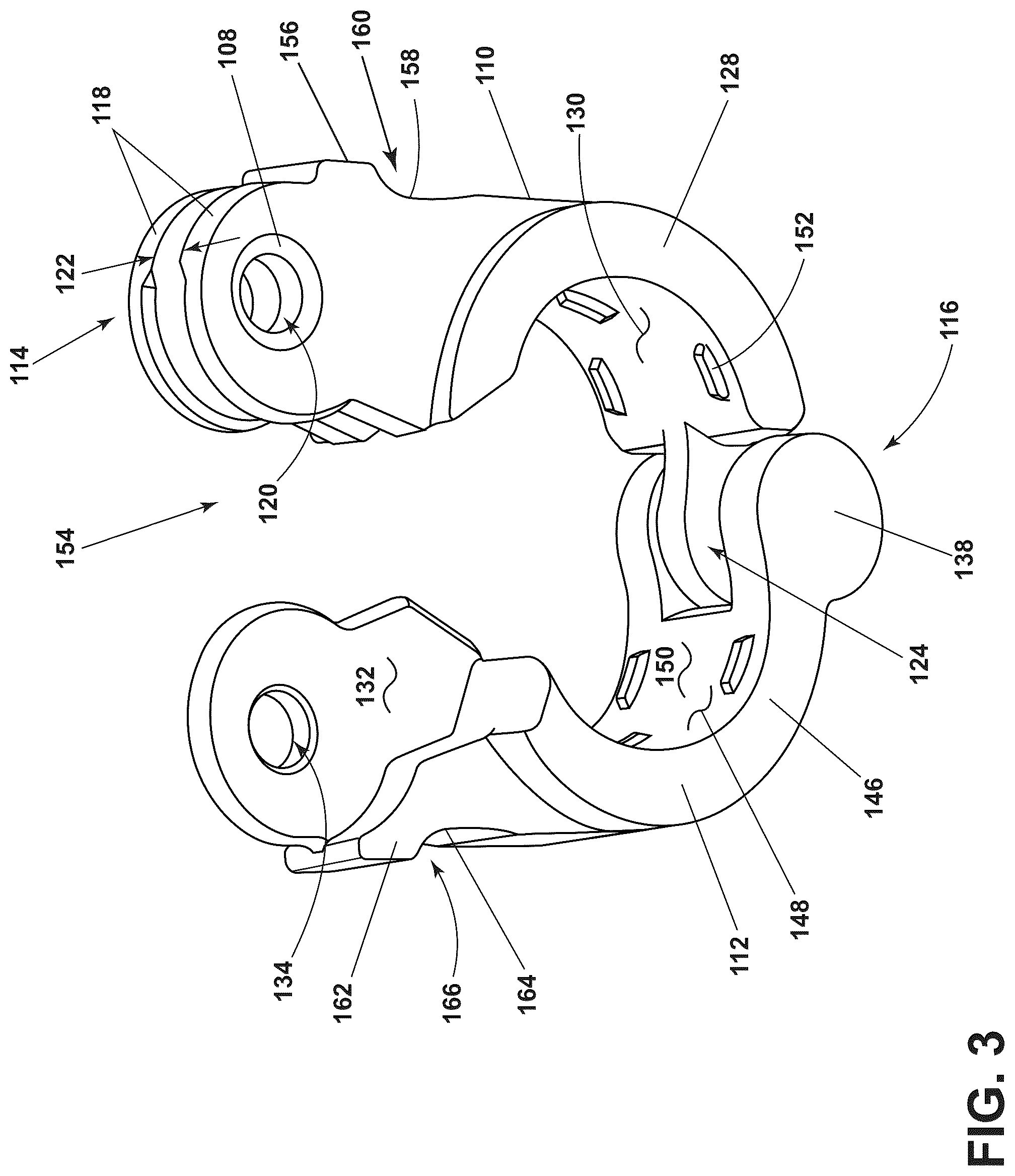 Patent US12366308 Figure 3 – Clamp assembly