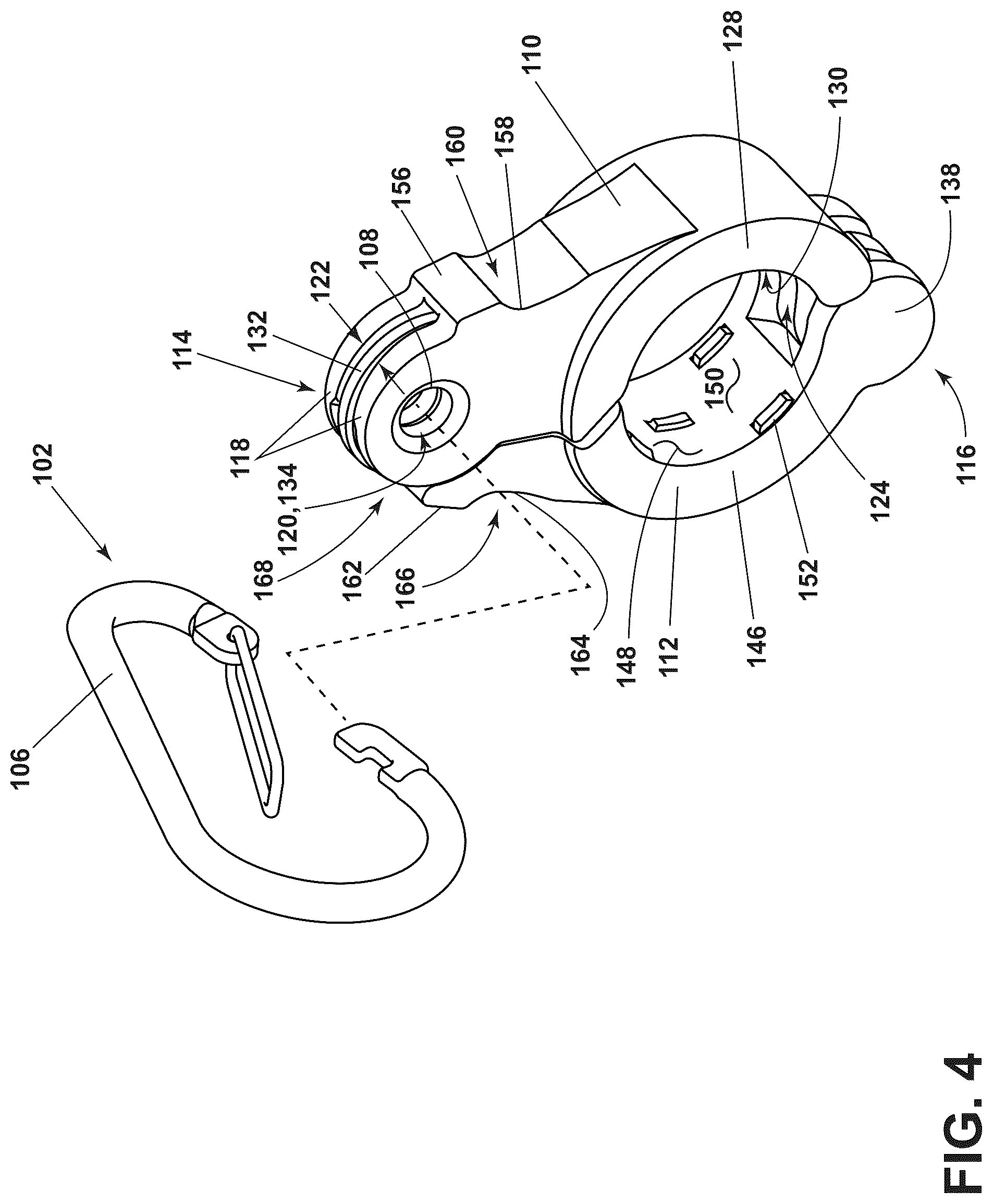 Patent US12366308 Figure 4 – Clamp assembly