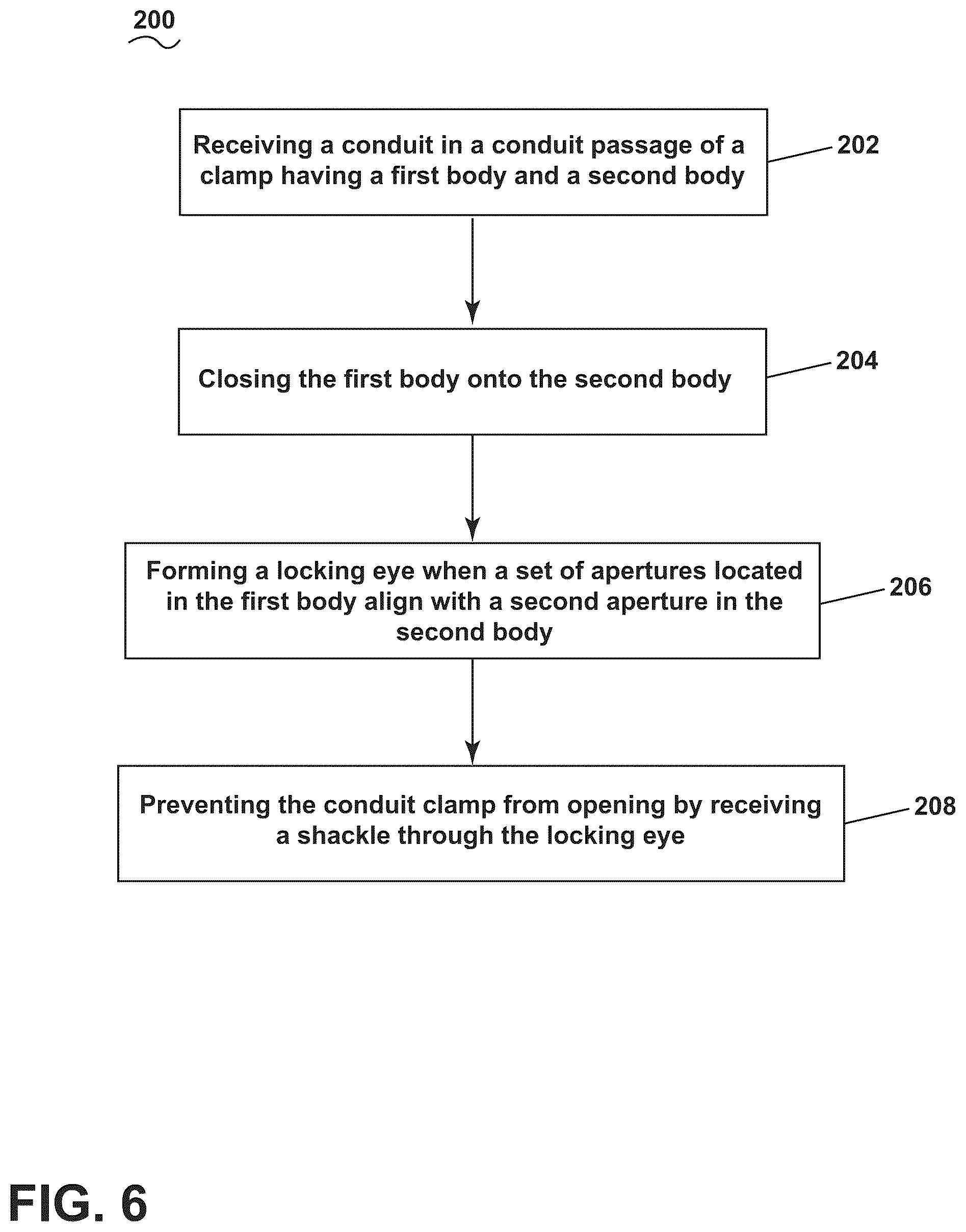 Patent US12366308 Figure 6 – Clamp assembly