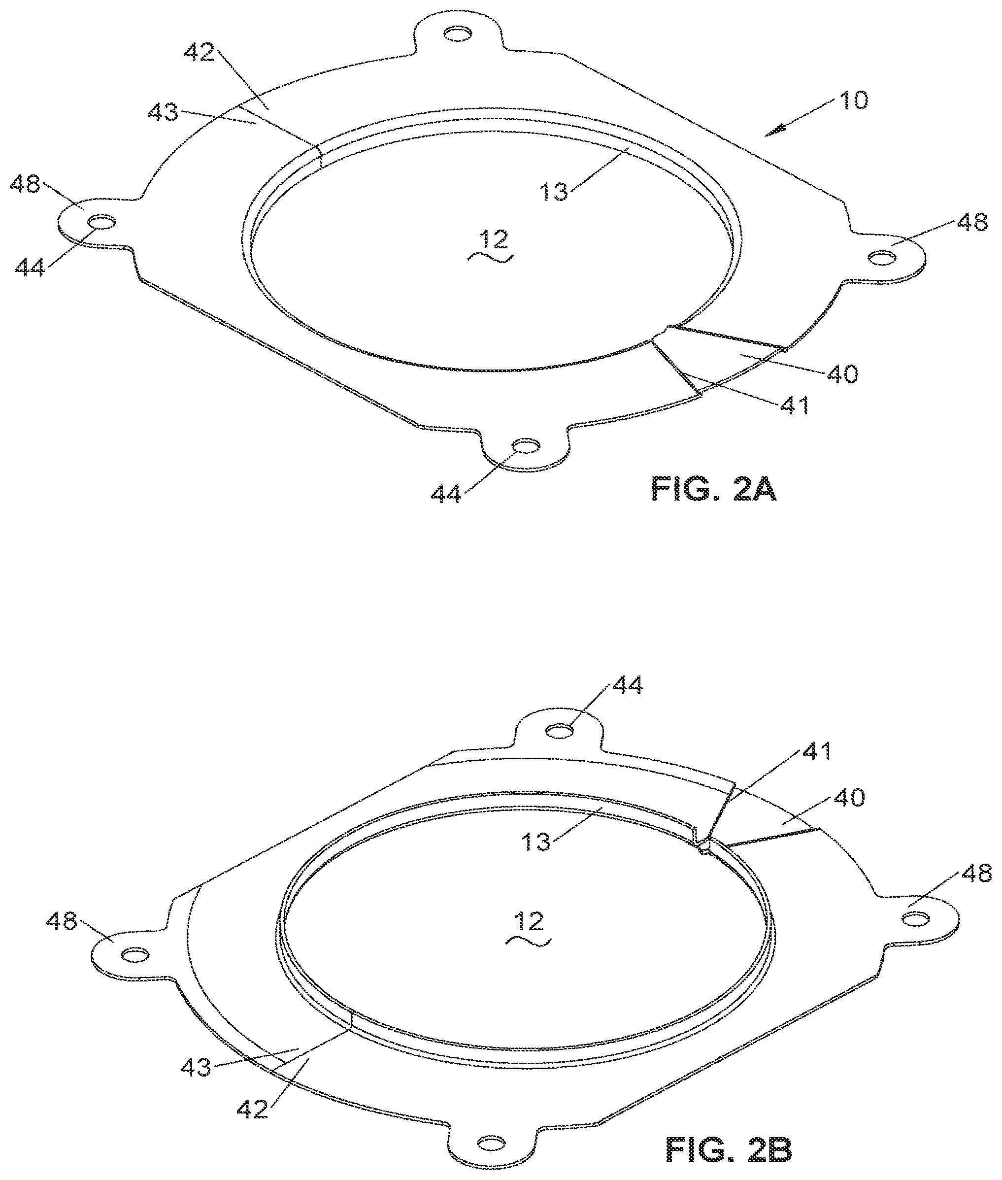 Patent US12366309 Figure 3 – Drop in fire stop assembly