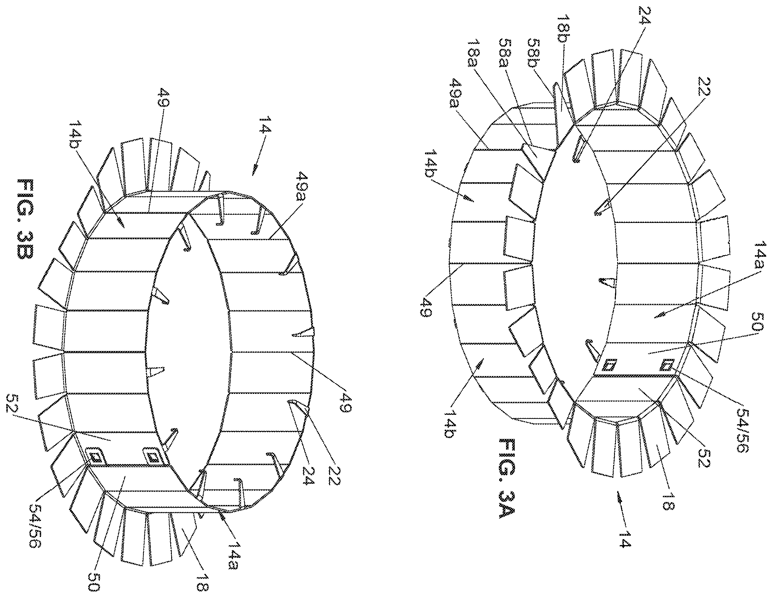 Patent US12366309 Figure 4 – Drop in fire stop assembly