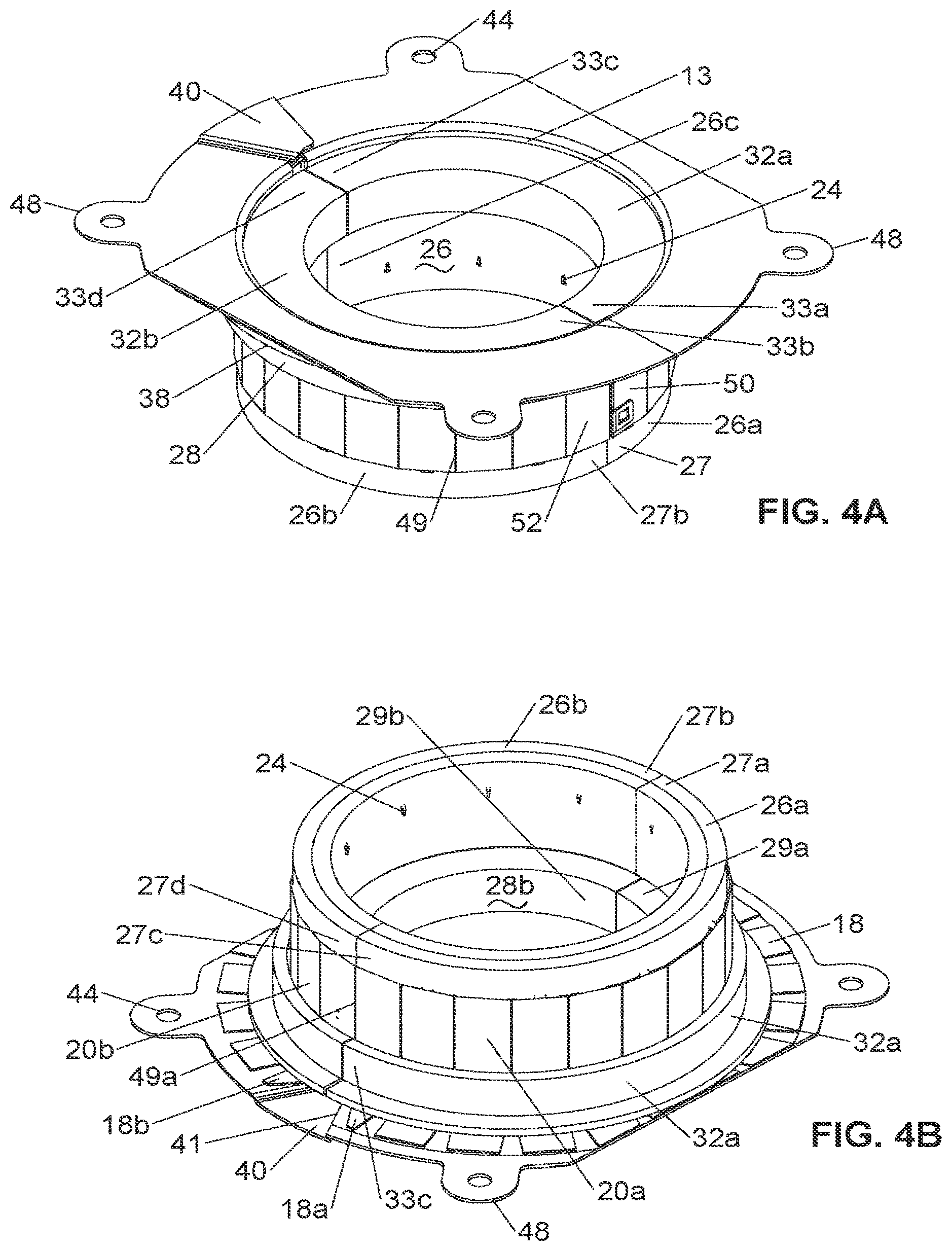 Patent US12366309 Figure 5 – Drop in fire stop assembly