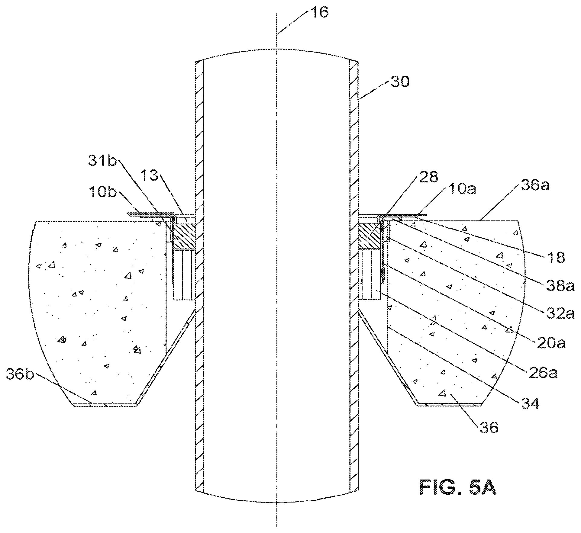 Patent US12366309 Figure 6 – Drop in fire stop assembly