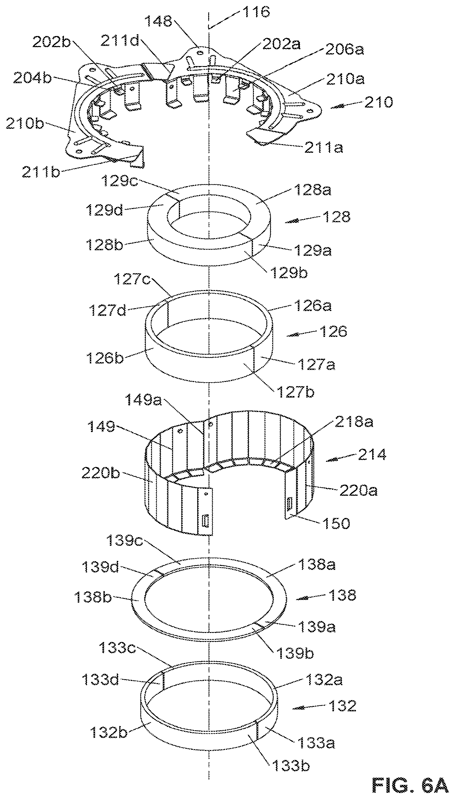 Patent US12366309 Figure 8 – Drop in fire stop assembly